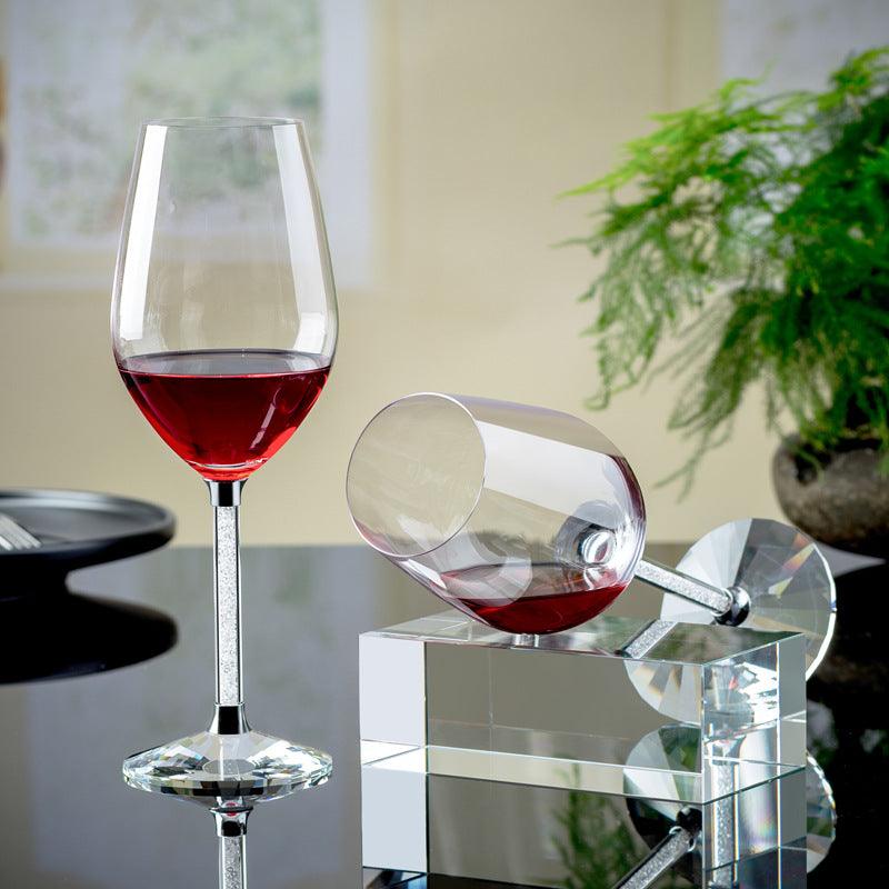 Swarovski Wine Glass, Set of 2 - Crystocraft