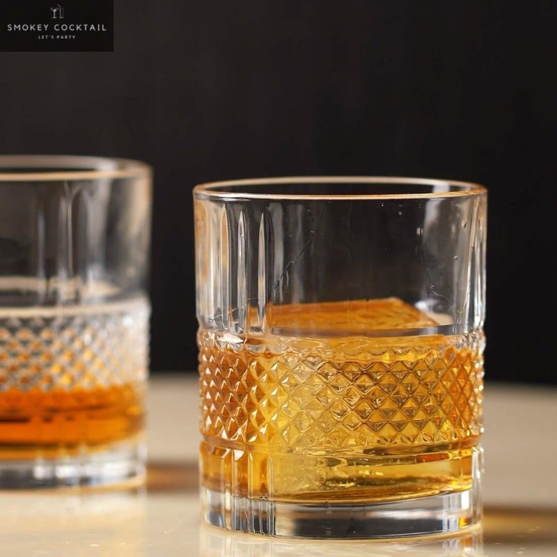Buy VRLSE Italian Premium Whiskey Glasses Set of 6 pcs- Bar Glass