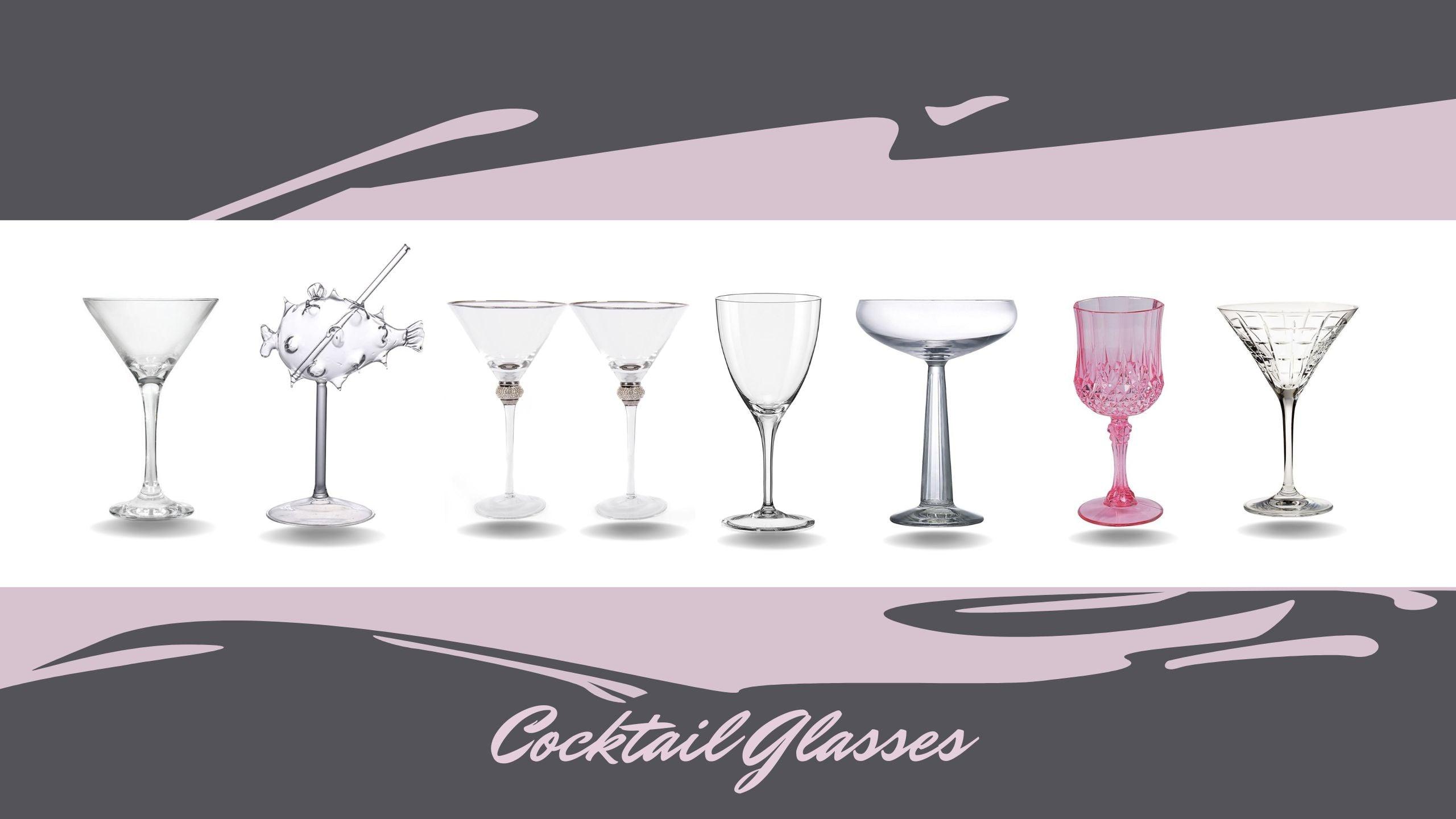 The Types of Cocktail Glasses You Need, According to Drink Experts