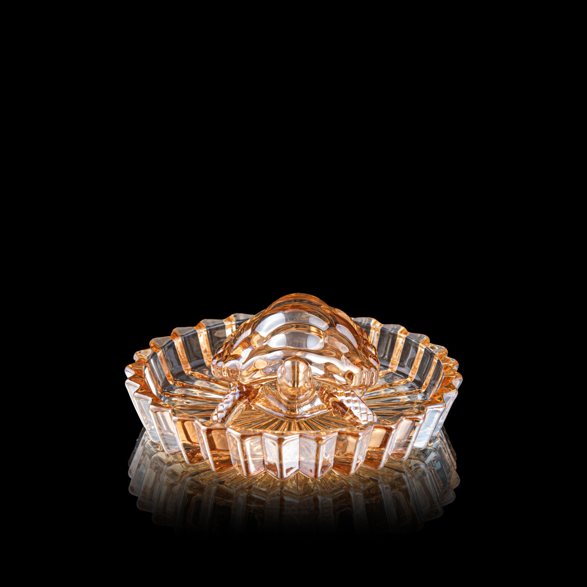 Lucky Crystal Turtle with Tray - 2 Sets