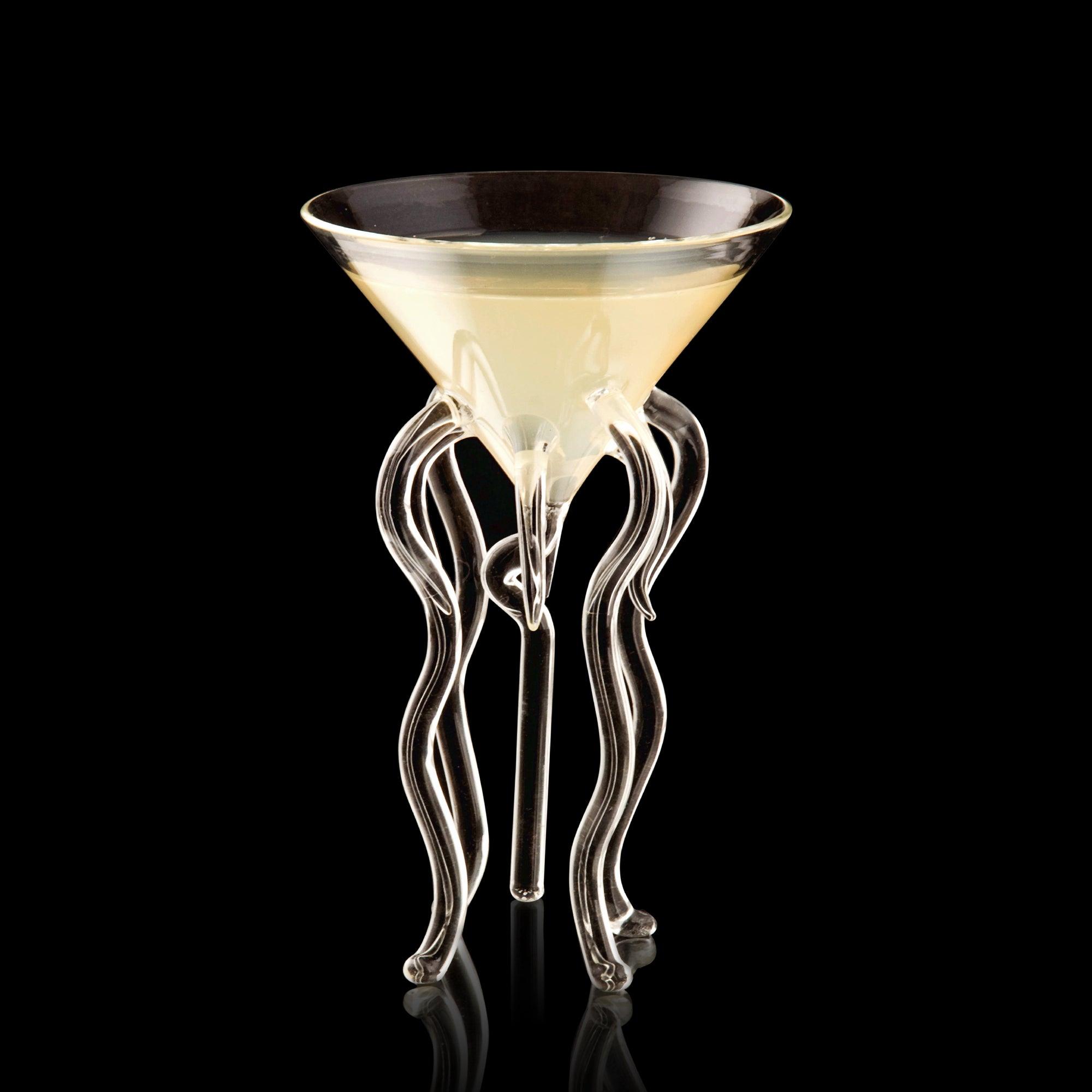 Octopus Martini Glass - Set Of 2