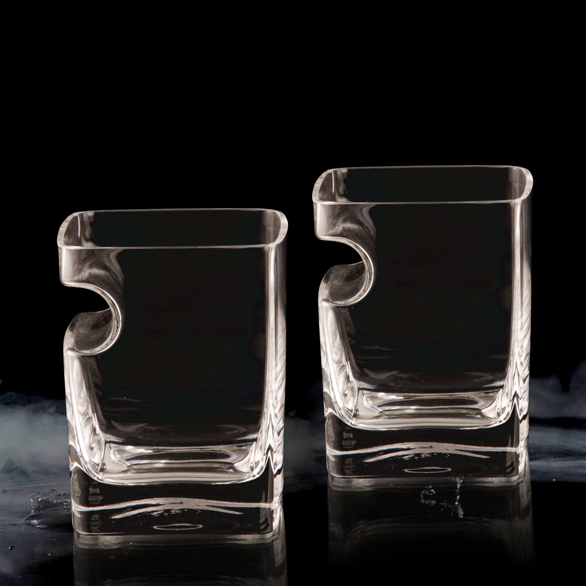 SQUARE WHISKEY GLASS - SET OF 2