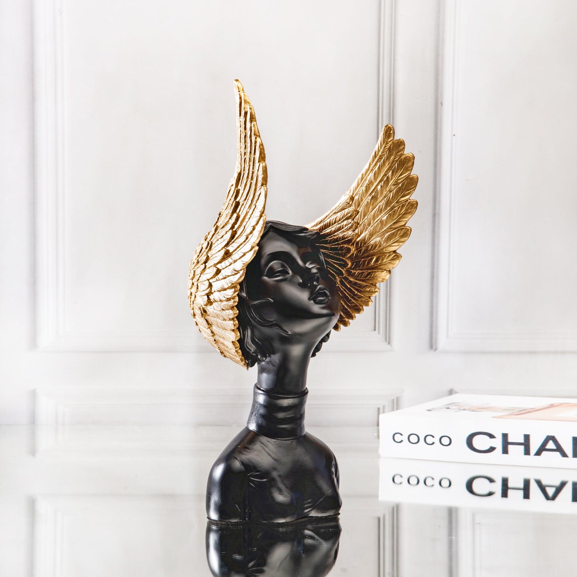 WINGED HAT HANDMADE SCULPTURE