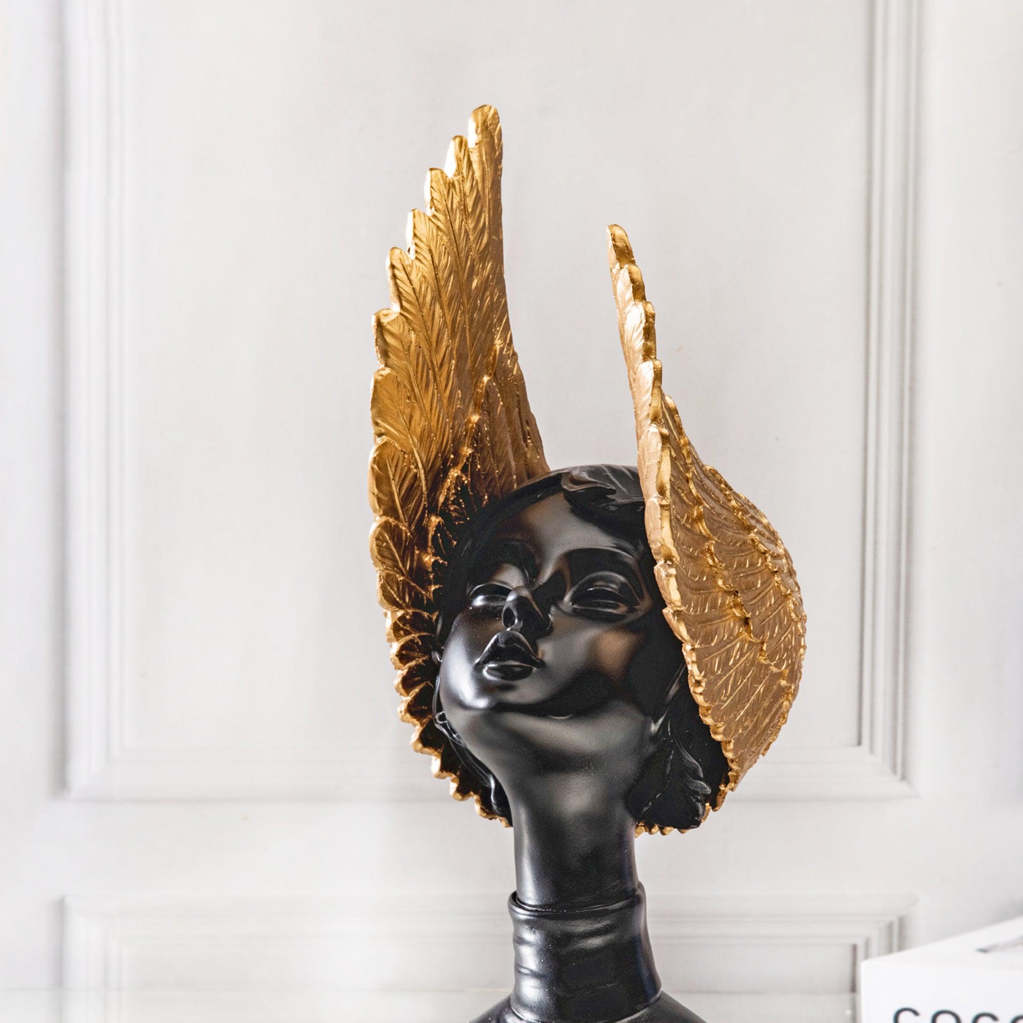 WINGED HAT HANDMADE SCULPTURE