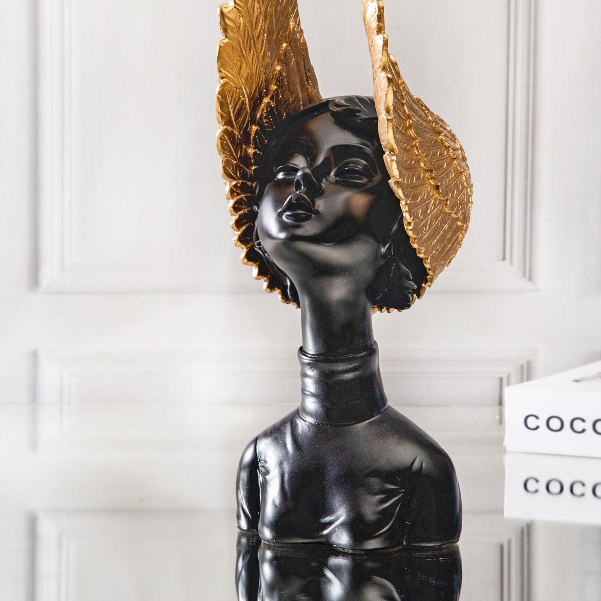 WINGED HAT HANDMADE SCULPTURE