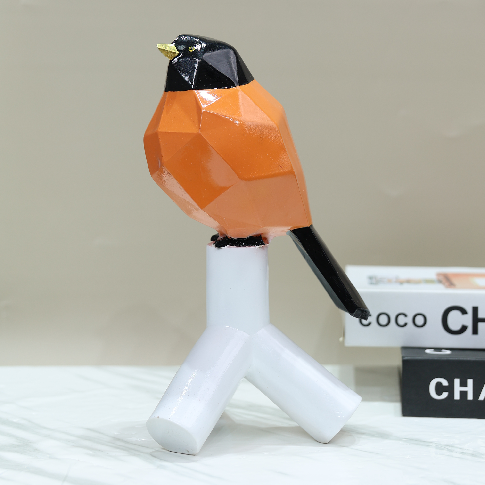 Origami Sparrow Sculpture Decor