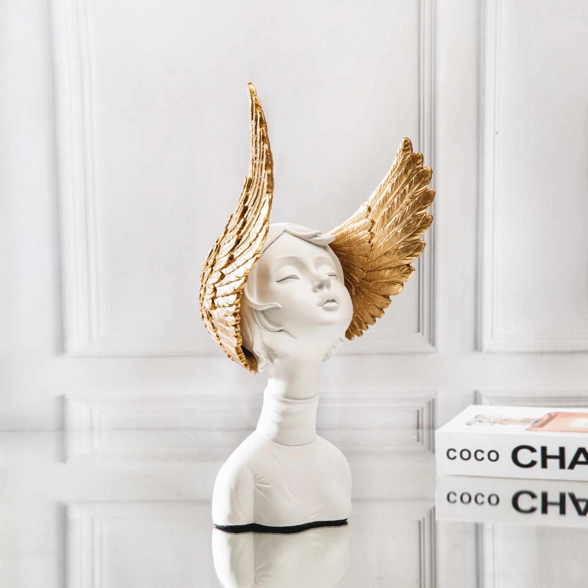 WINGED HAT HANDMADE SCULPTURE