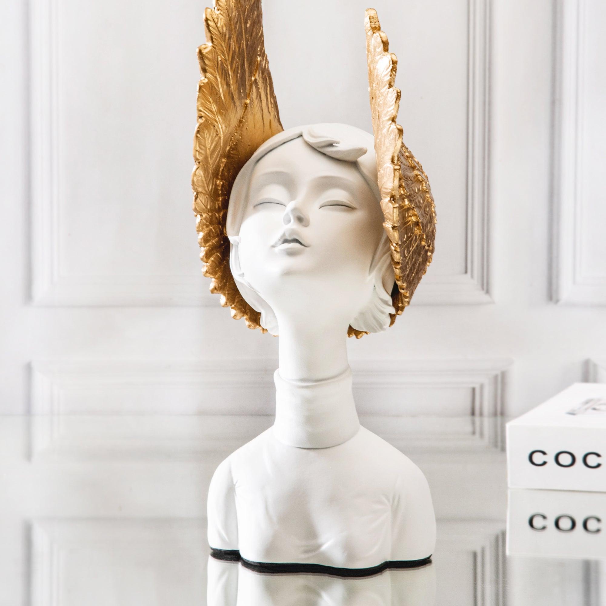 WINGED HAT HANDMADE SCULPTURE