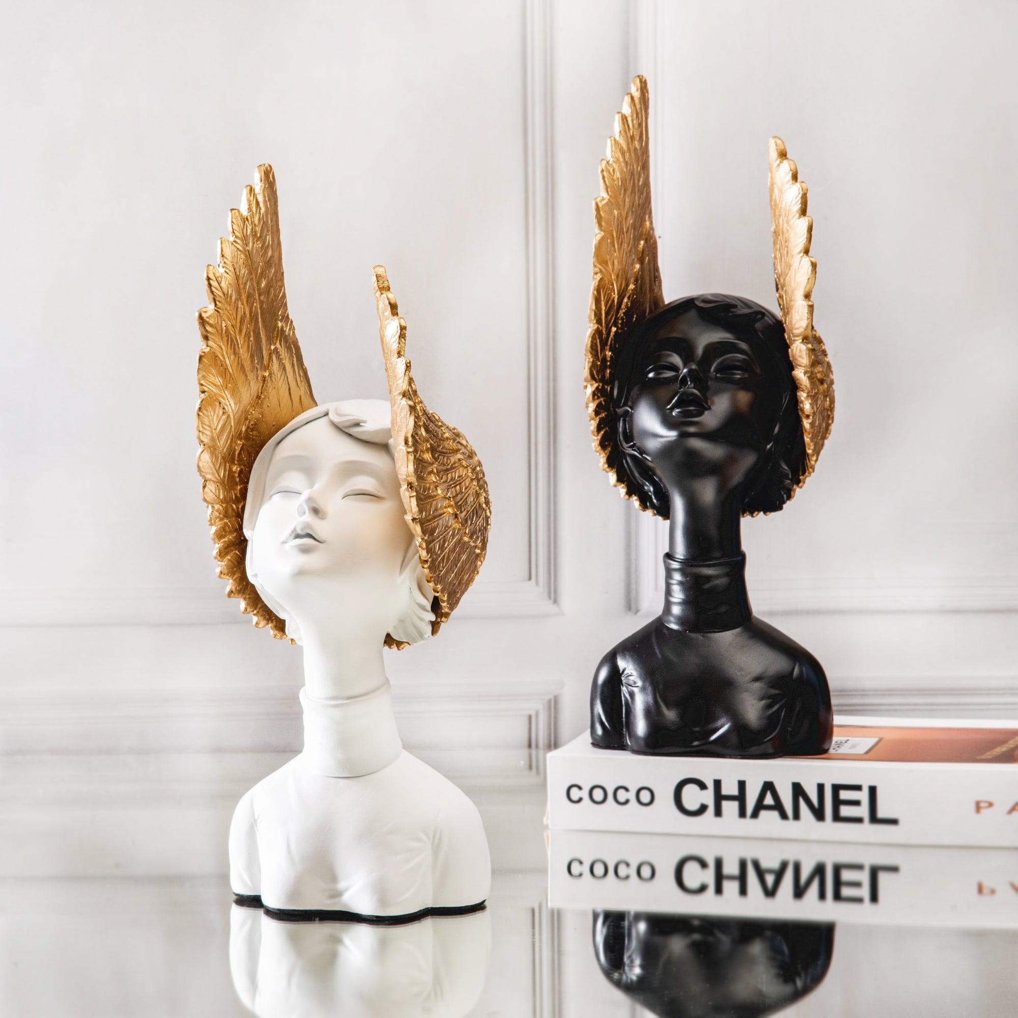 WINGED HAT HANDMADE SCULPTURE