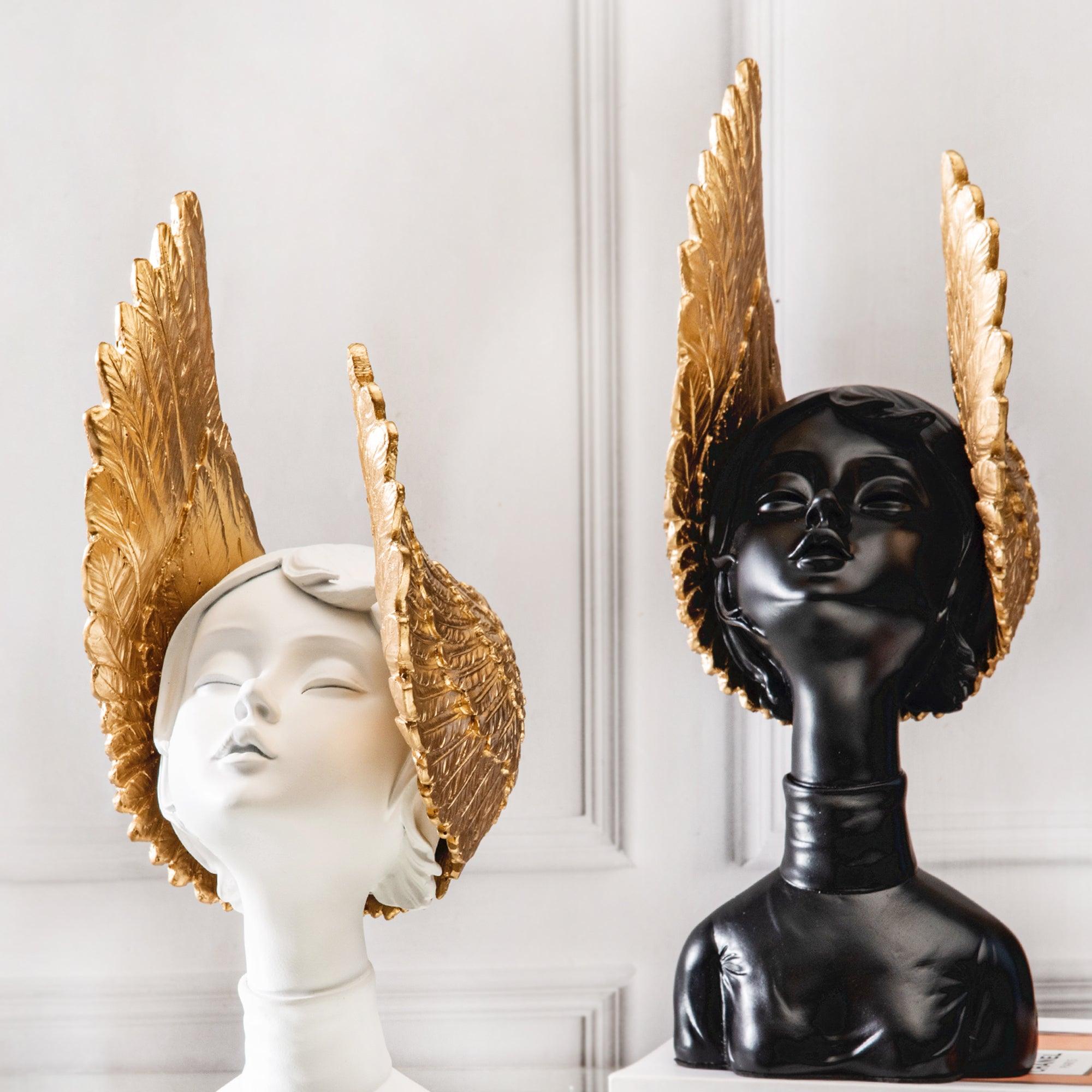 WINGED HAT HANDMADE SCULPTURE