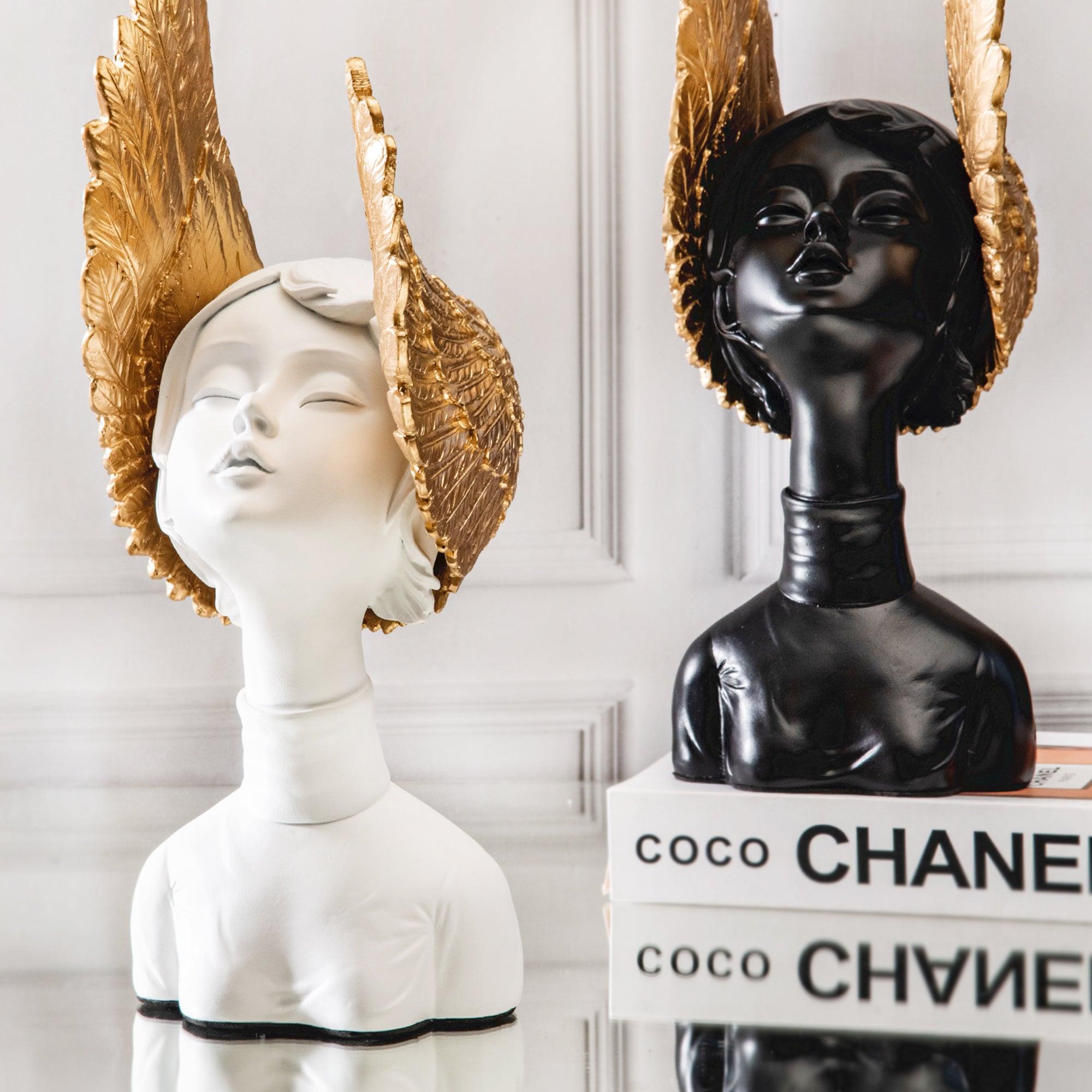 WINGED HAT HANDMADE SCULPTURE