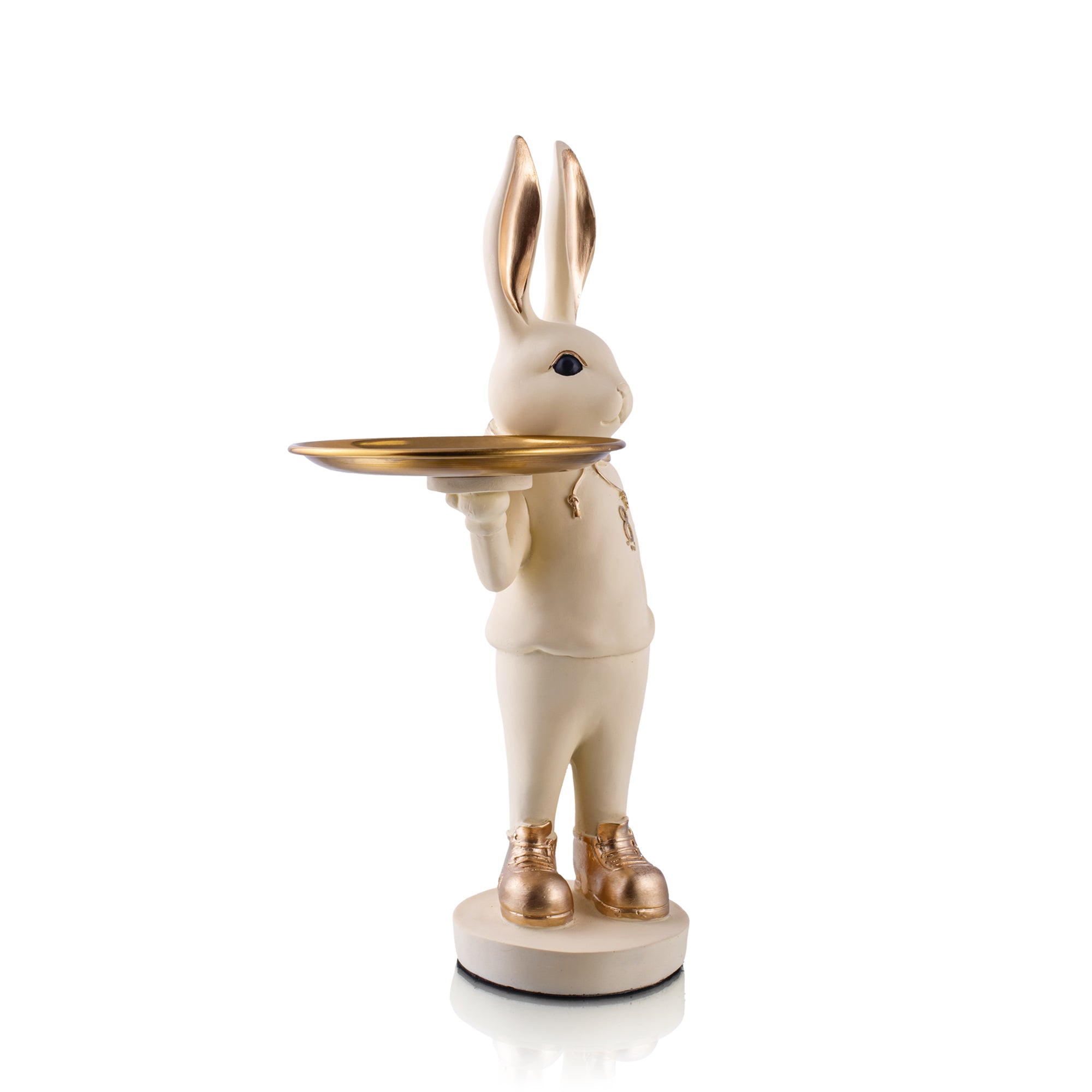 Cheerful Bunny Decor With Tray
