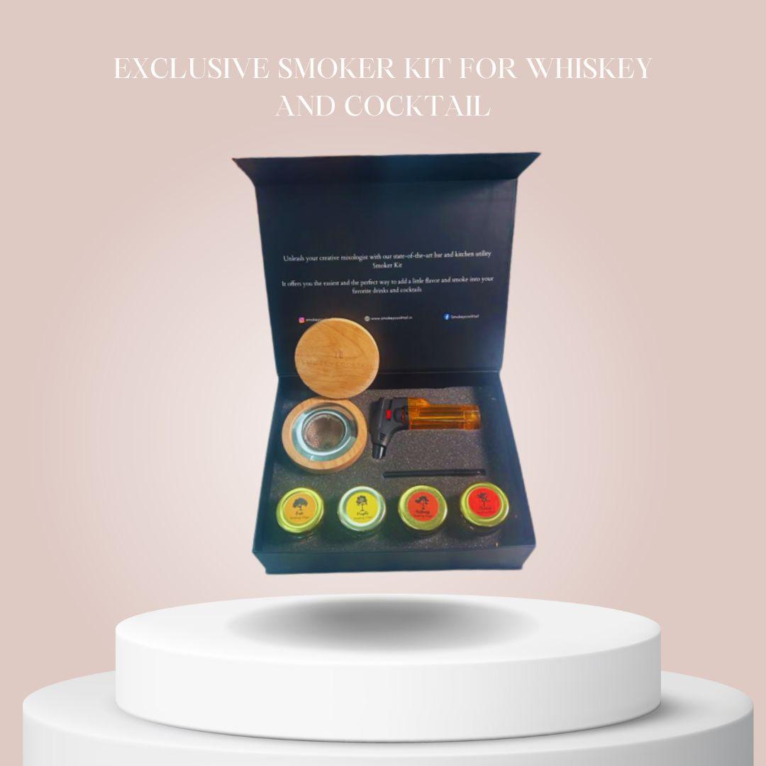 EXCLUSIVE SMOKER KIT FOR WHISKEY AND COCKTAIL - Smokey Cocktail