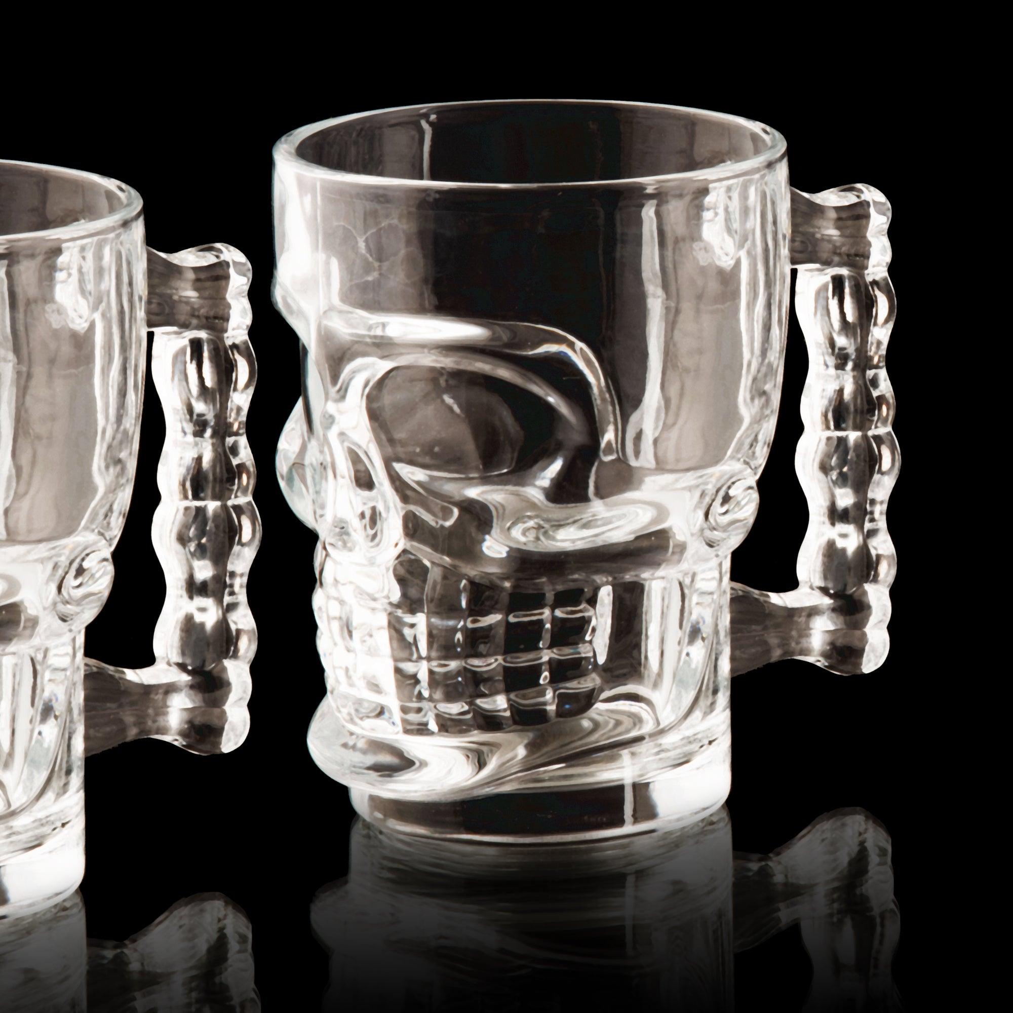 Skull Beer Mug - Set of 4