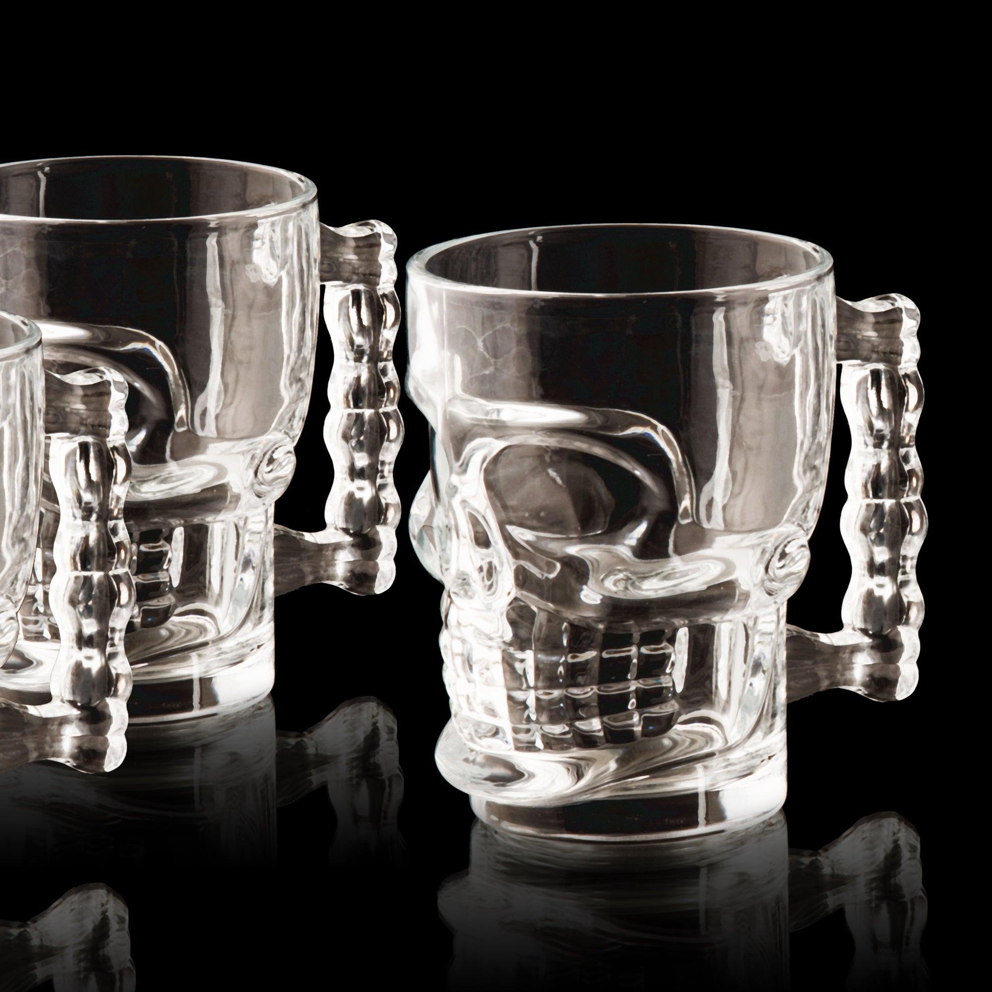 Skull Beer Mug - Set of 4