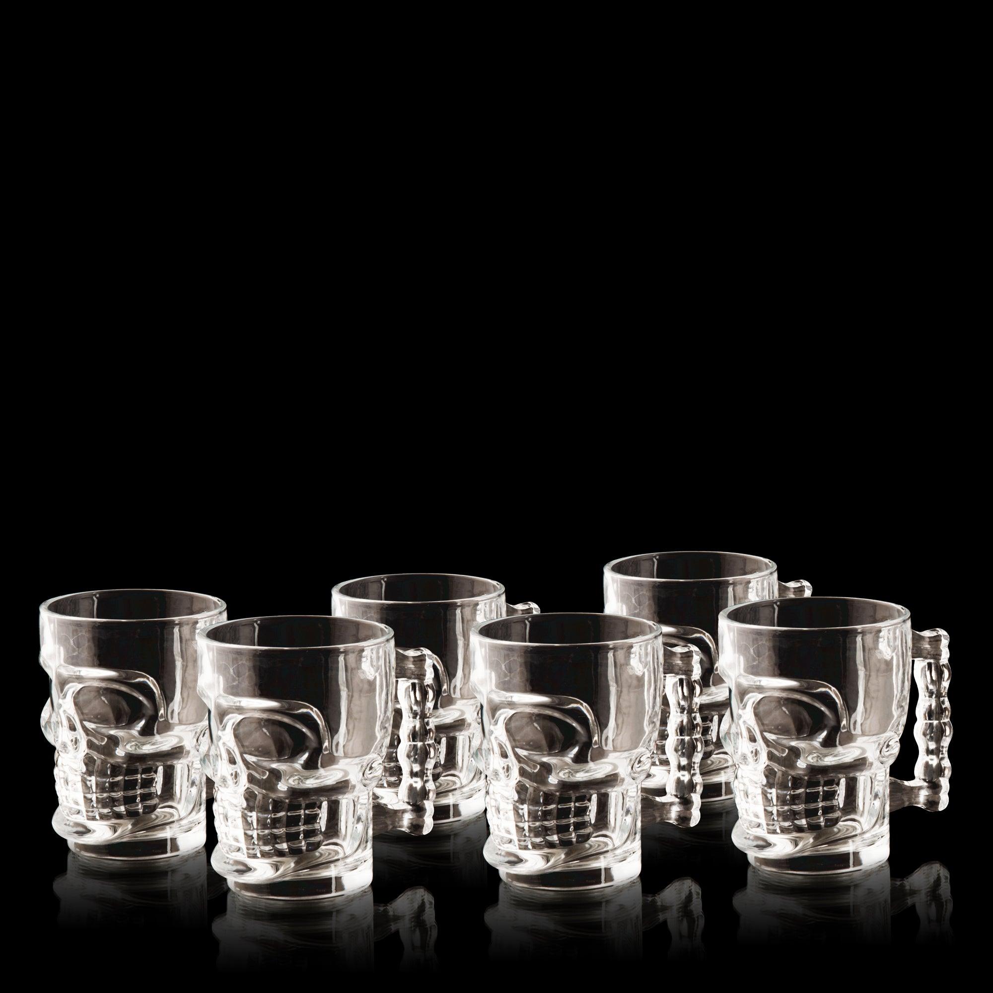 Skull Beer Mug - Set of 4