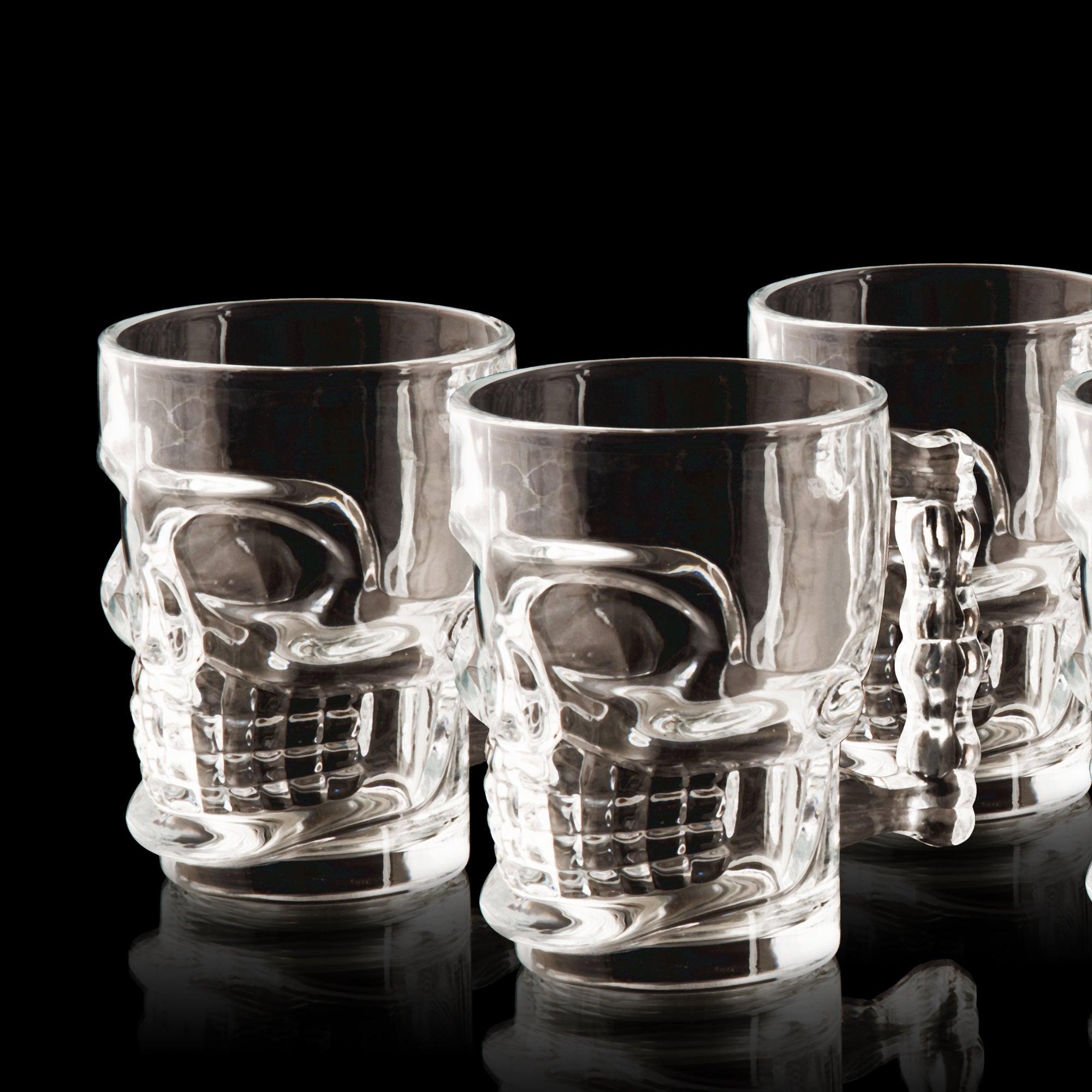 Skull Beer Mug - Set of 4