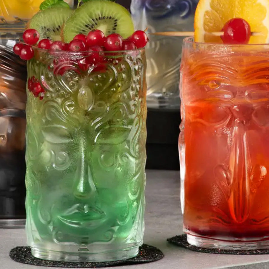 Tiki Glass - Set of 2 - made in italy