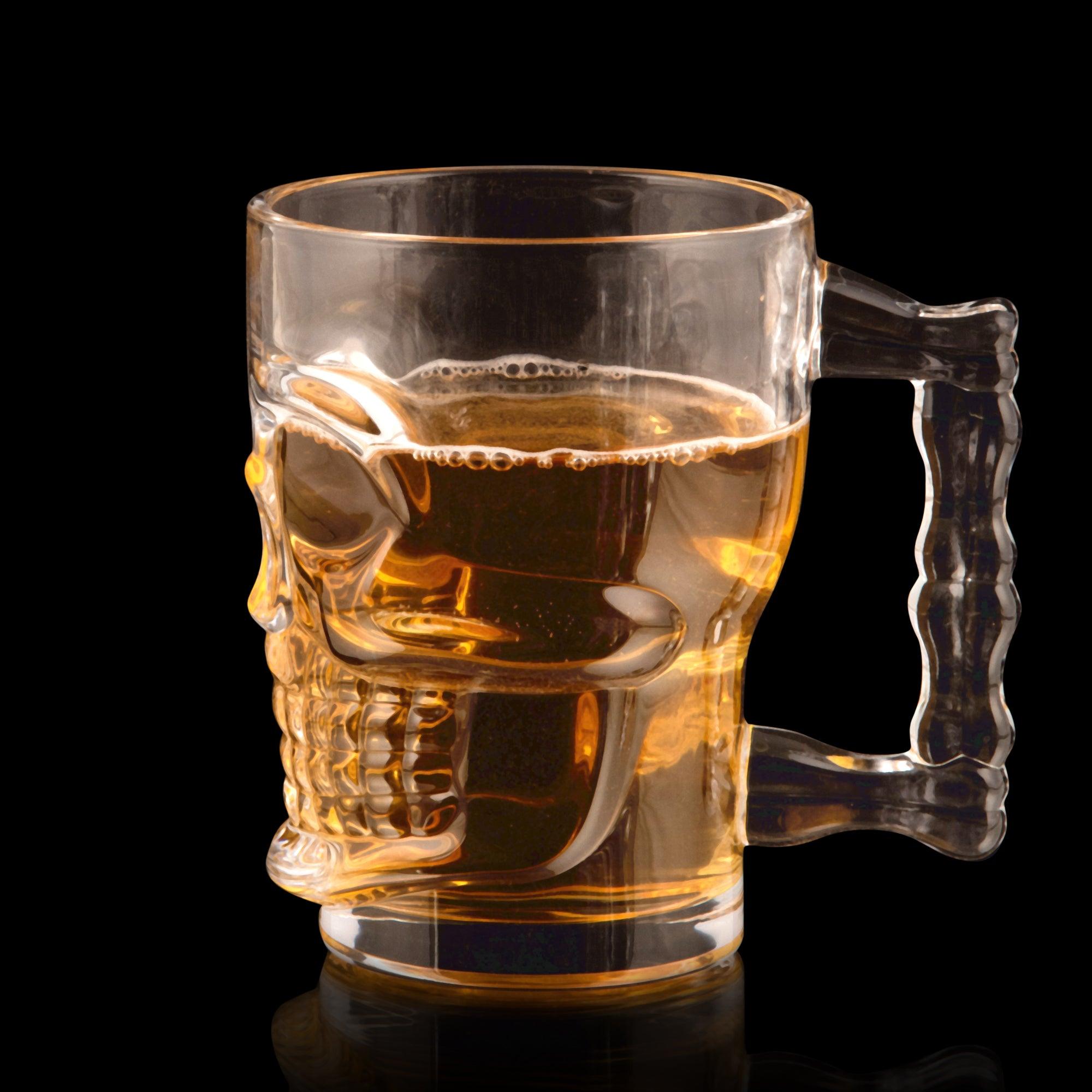 Skull Beer Mug - Set of 4