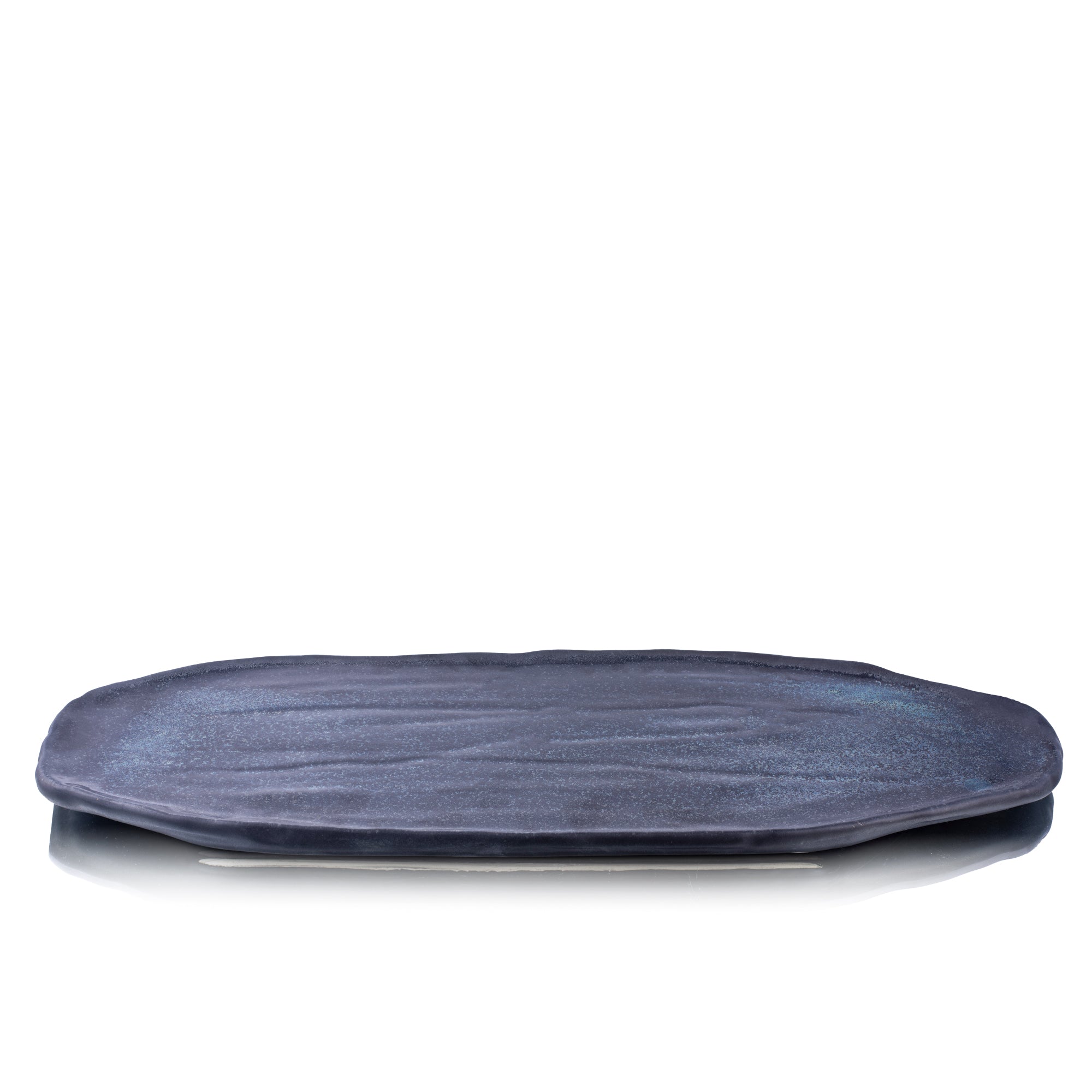 Stoneware Long Flat Platter