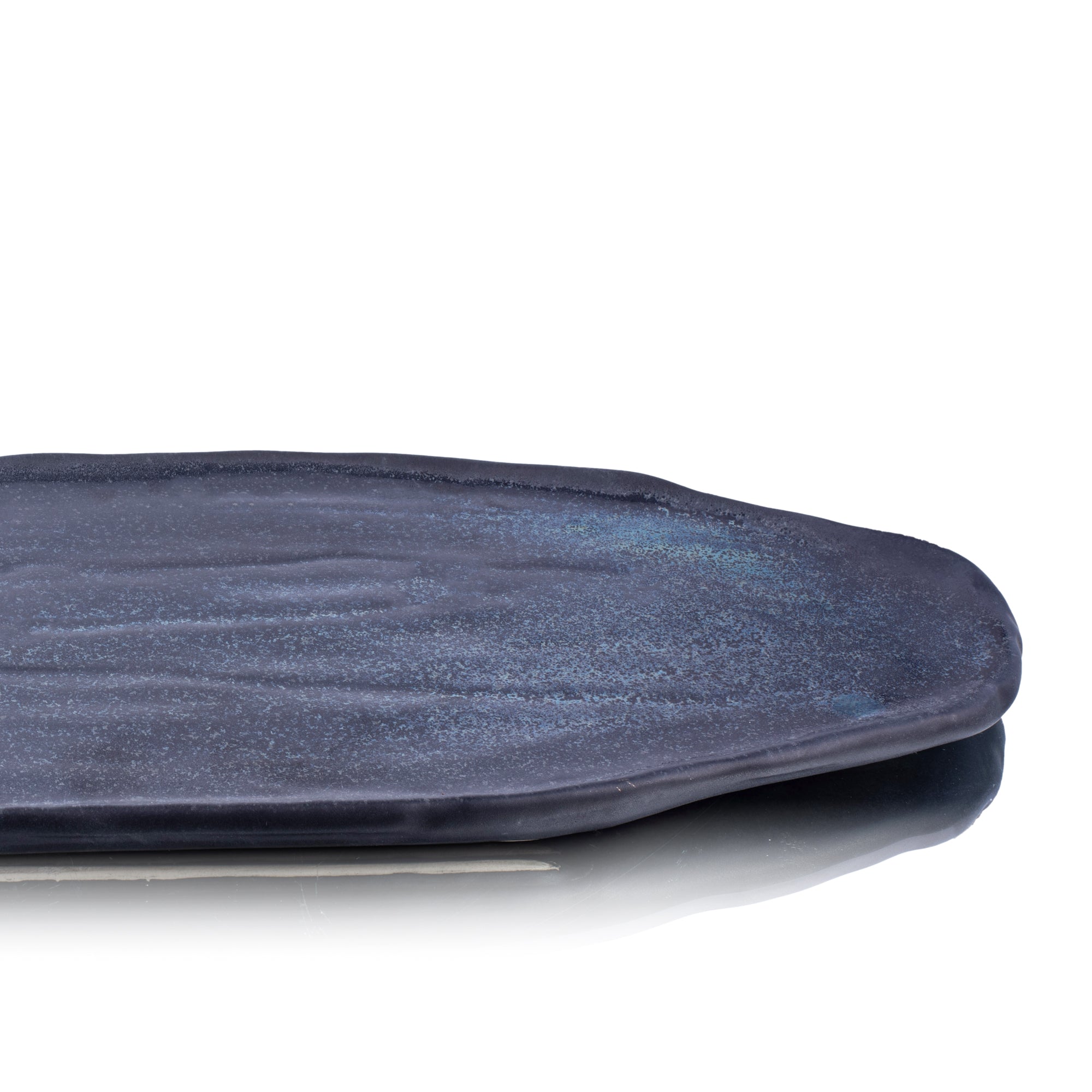 Stoneware Long Flat Platter