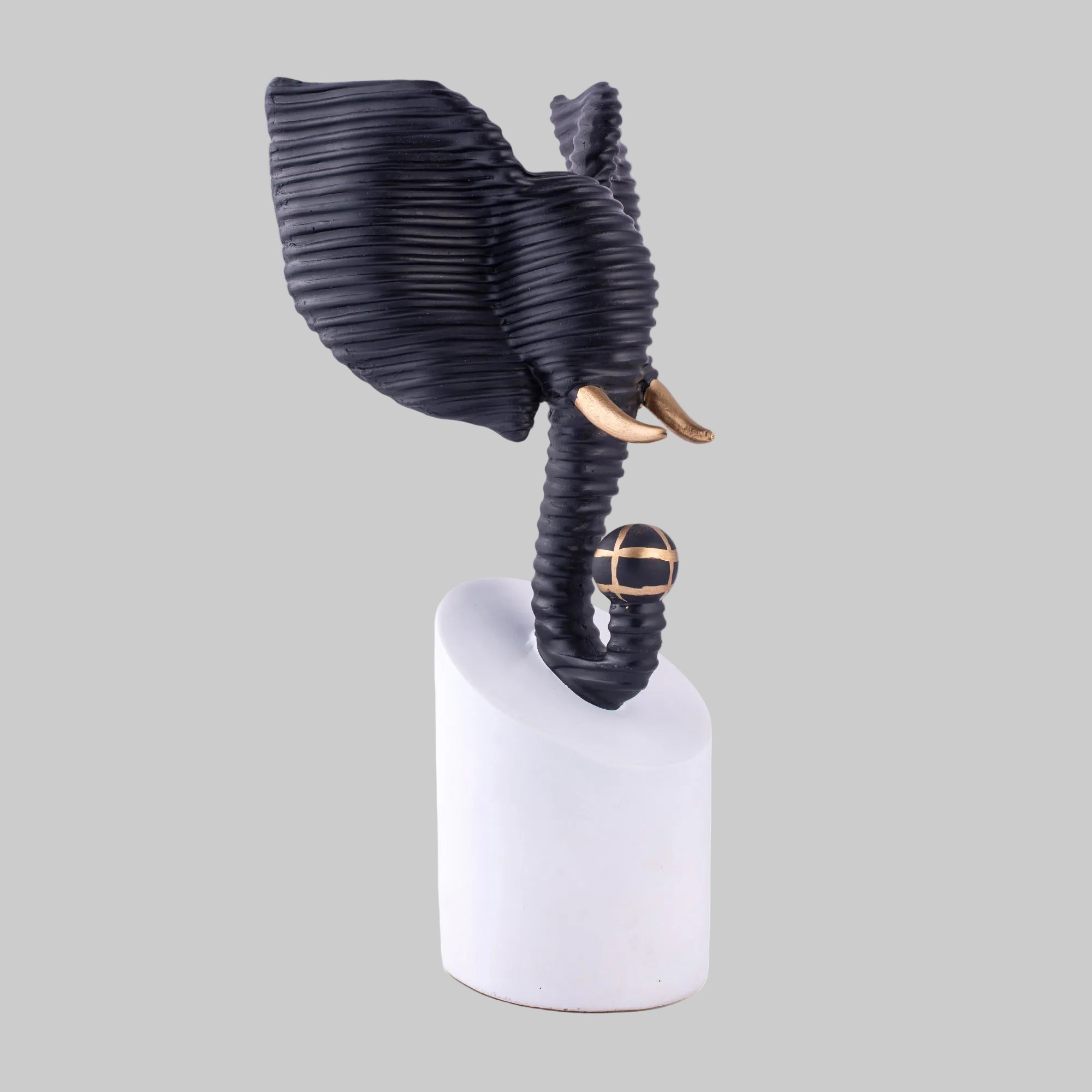 Classic Elephant Bust Figurine