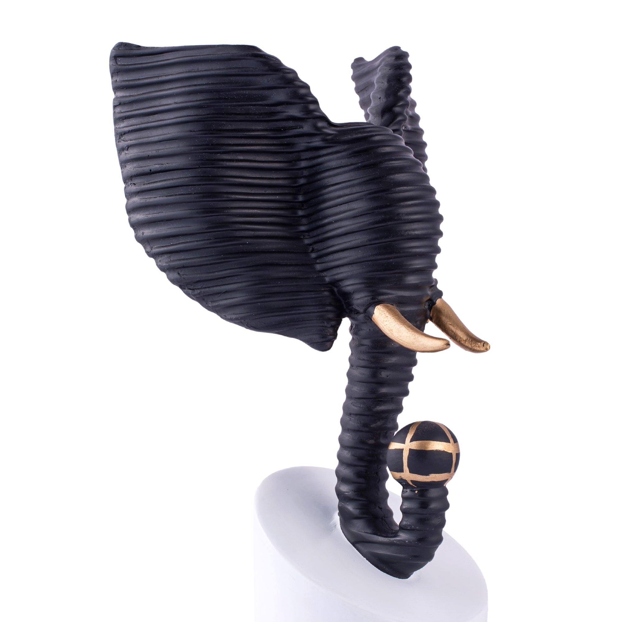 Classic Elephant Bust Figurine