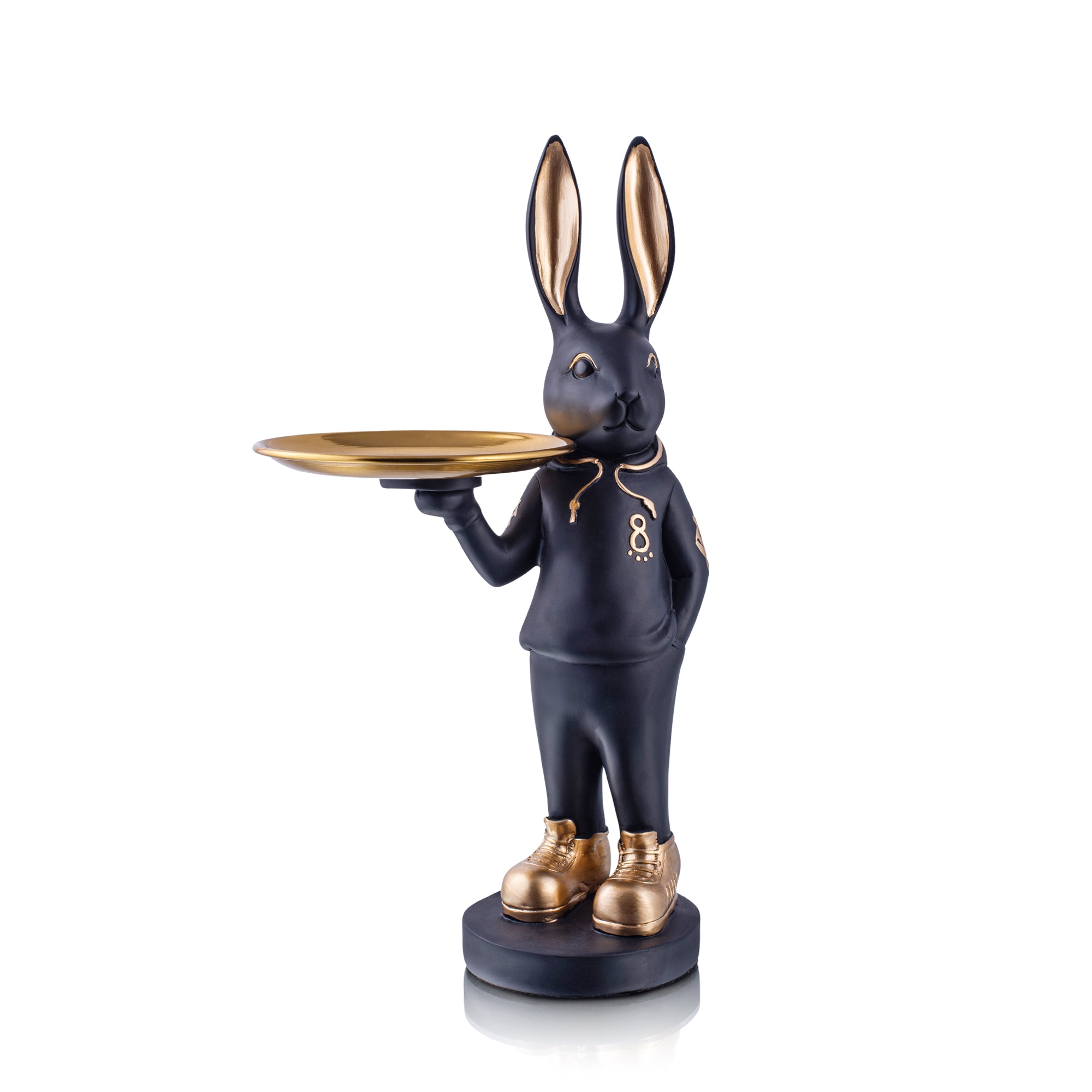 Cheerful Bunny Decor With Tray