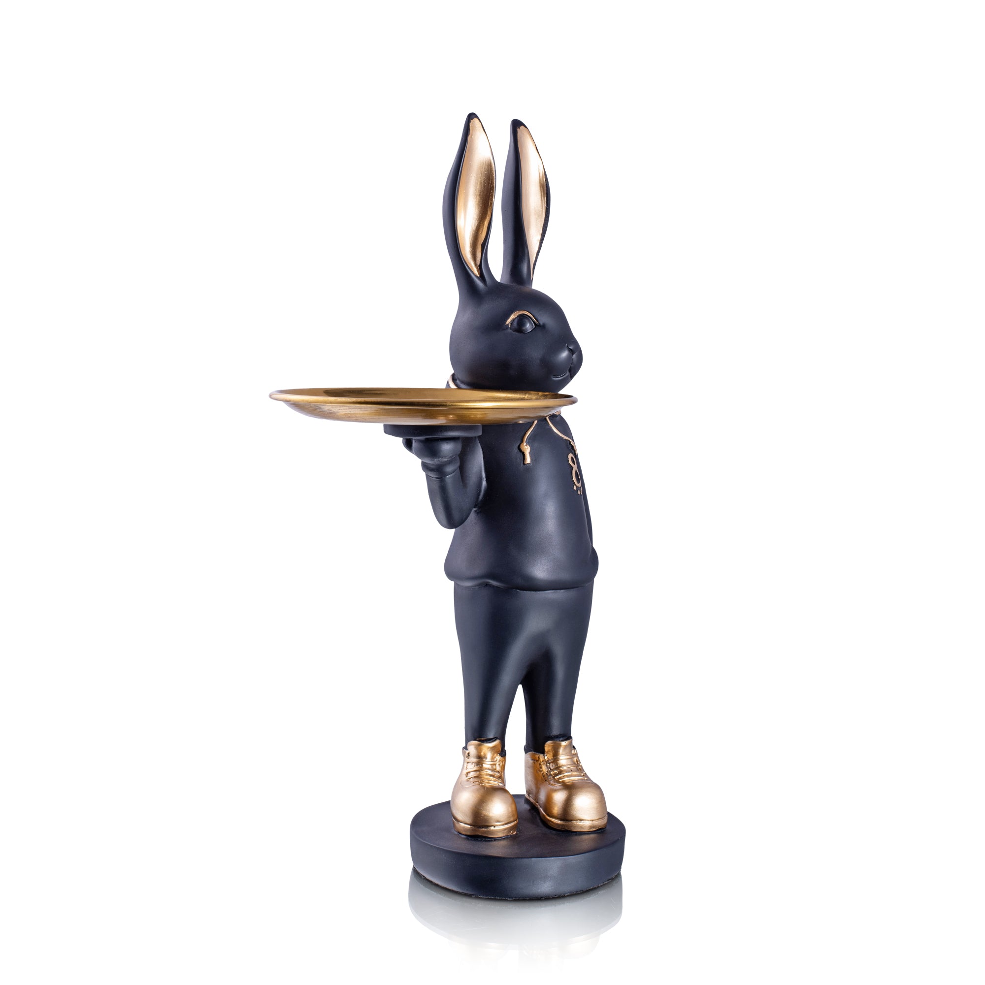 Cheerful Bunny Decor With Tray