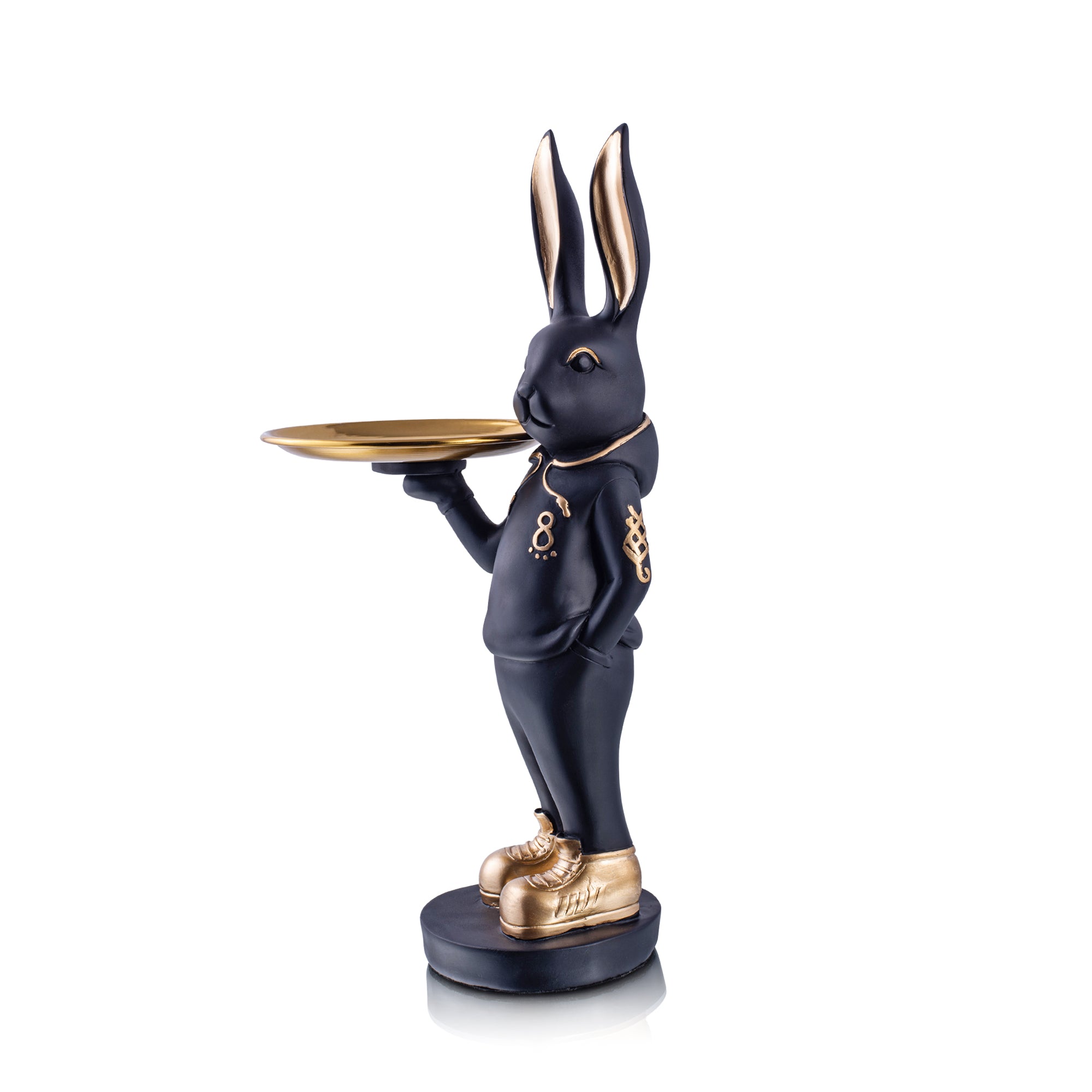 Cheerful Bunny Decor With Tray