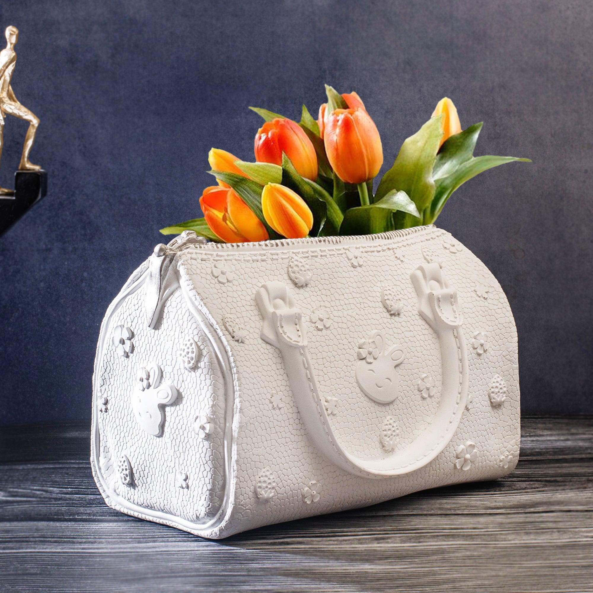 French couture Bag Vase