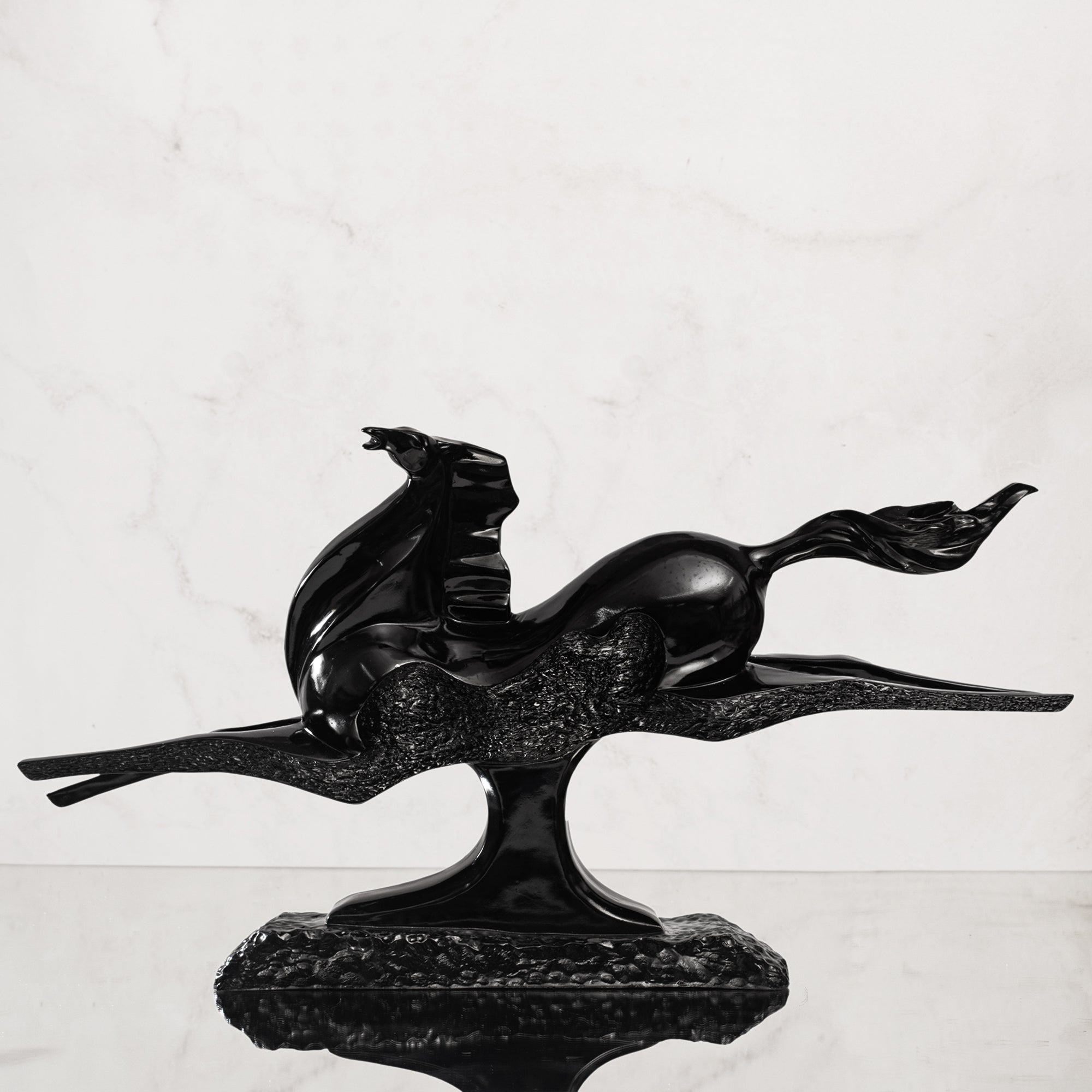 Graceful Running Horse Decor