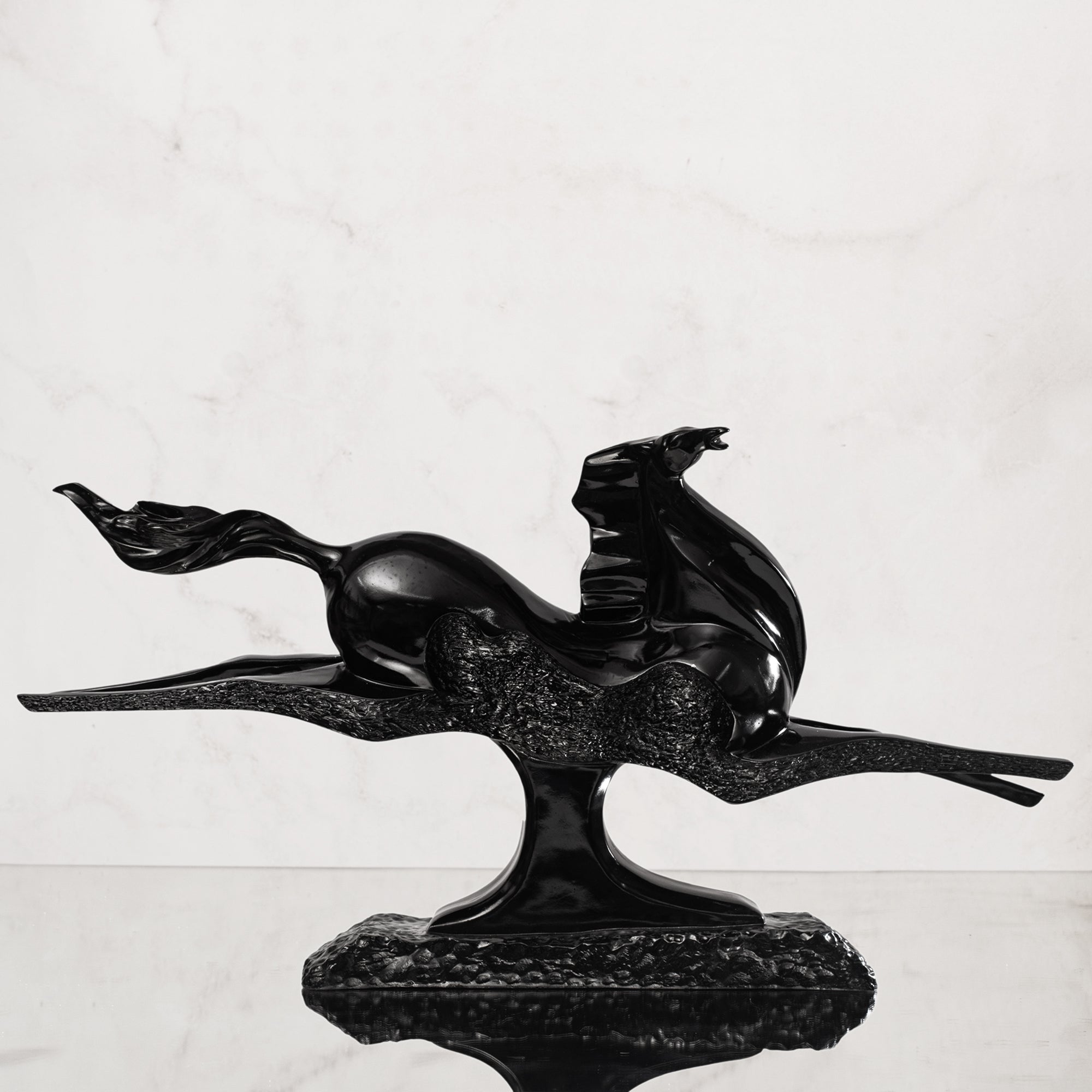 Graceful Running Horse Decor