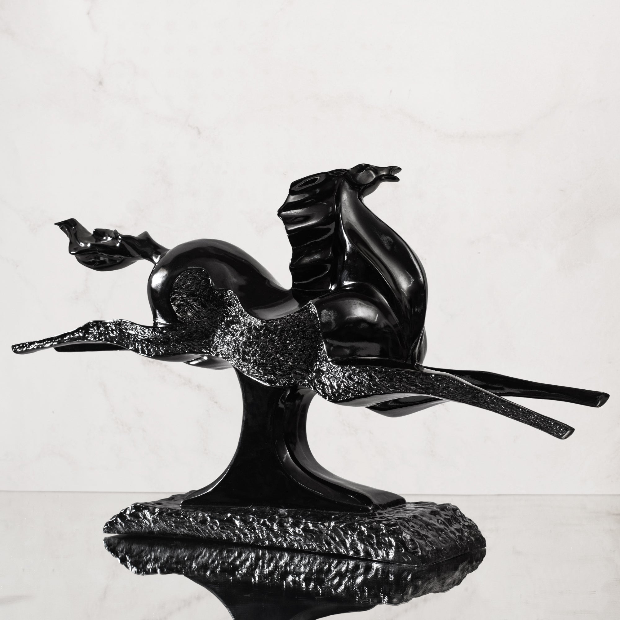 Graceful Running Horse Decor