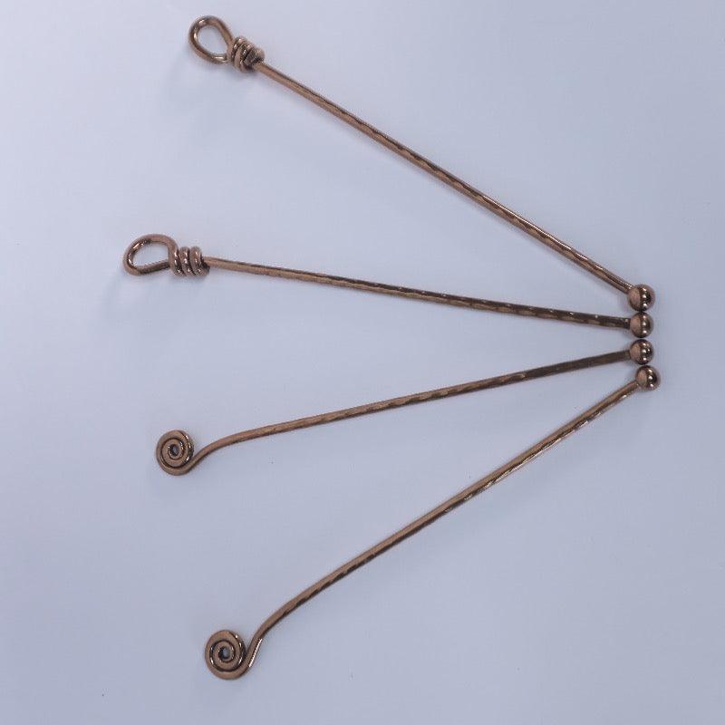 PREMIUM STIRRERS - SET OF 4 - Smokey Cocktail