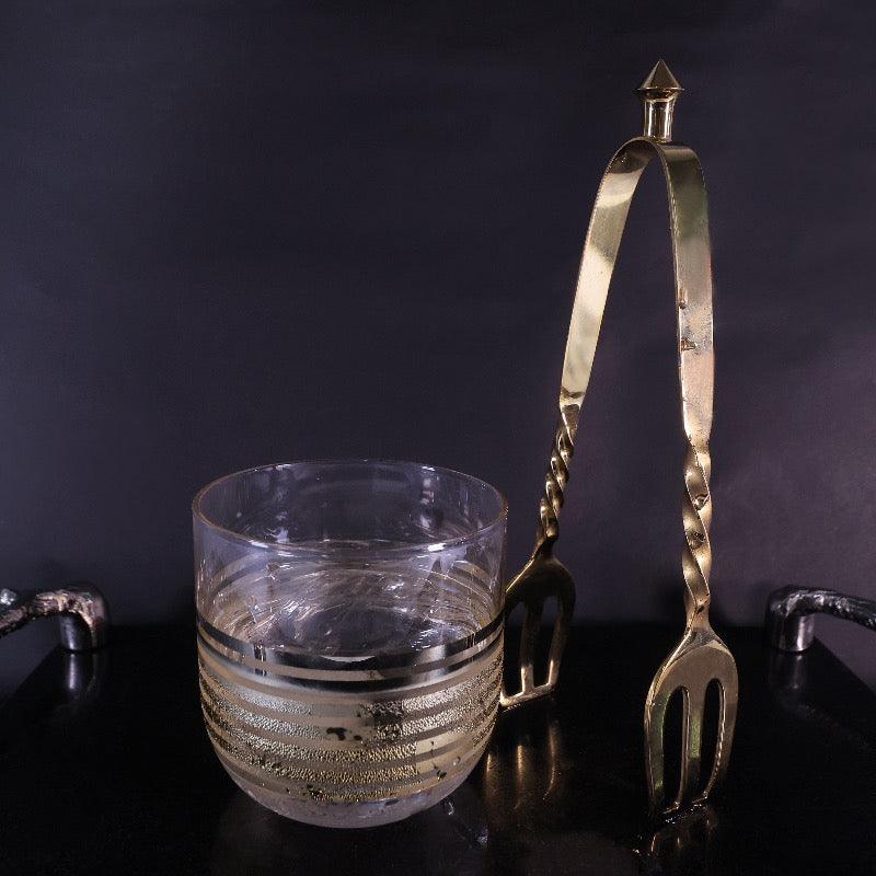 PREMIUM STEEL ICE TONG - Smokey Cocktail