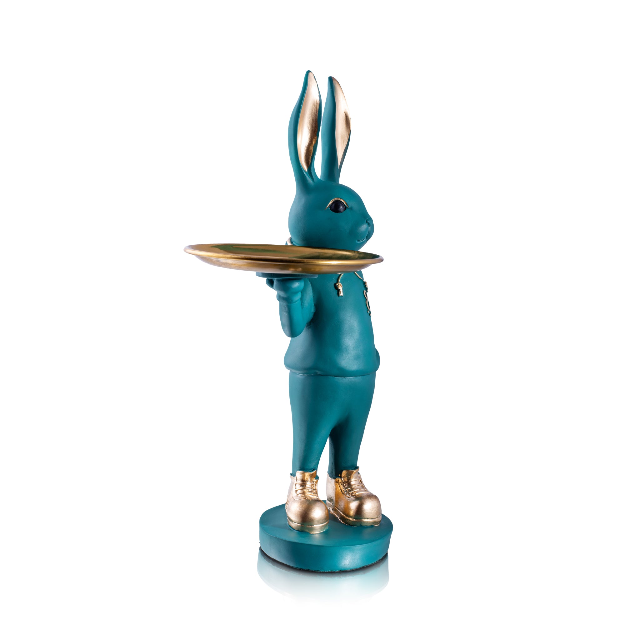 Cheerful Bunny Decor With Tray