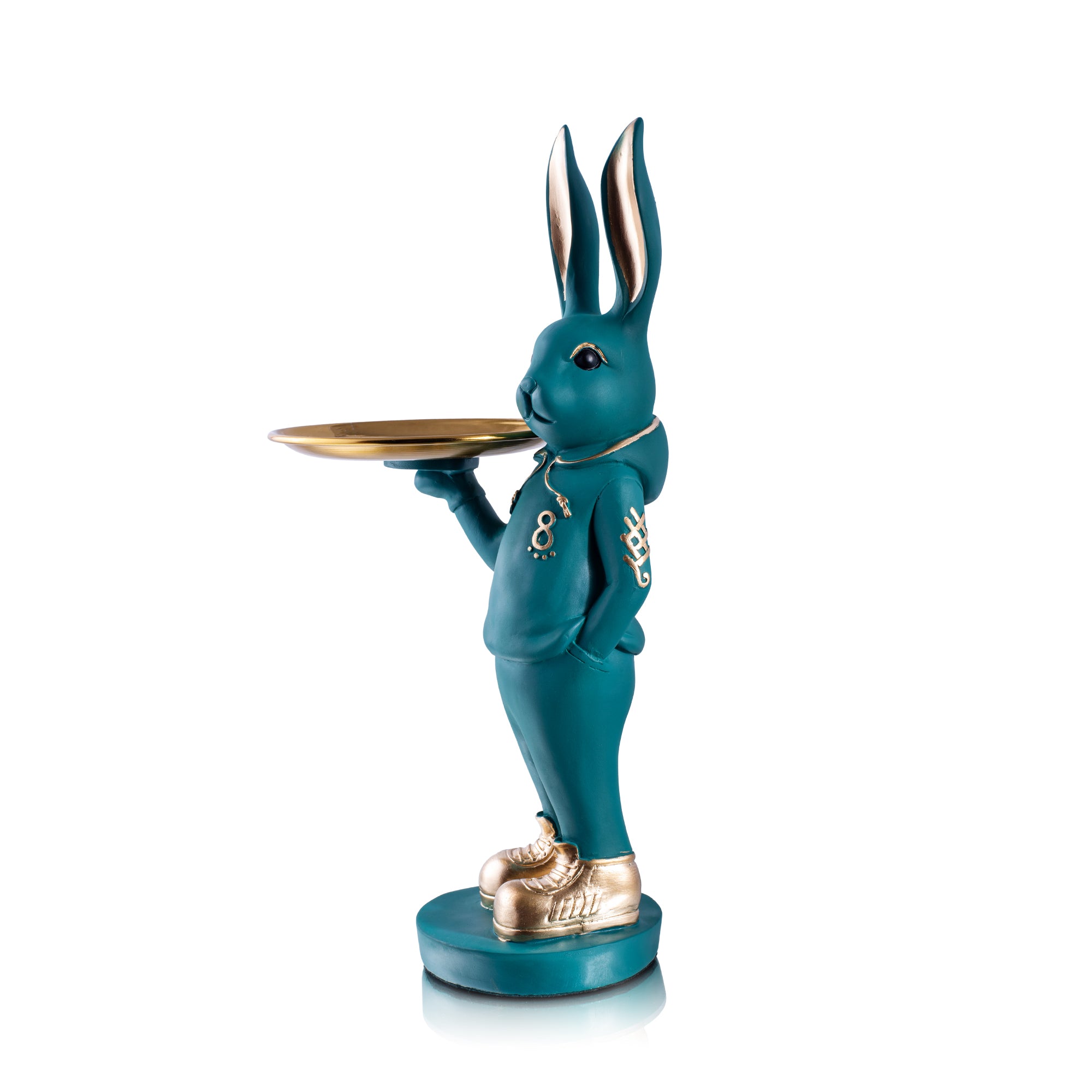 Cheerful Bunny Decor With Tray