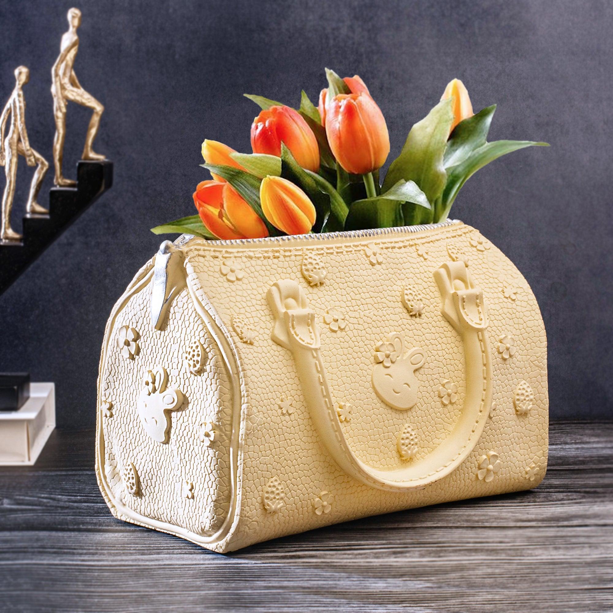 French couture Bag Vase