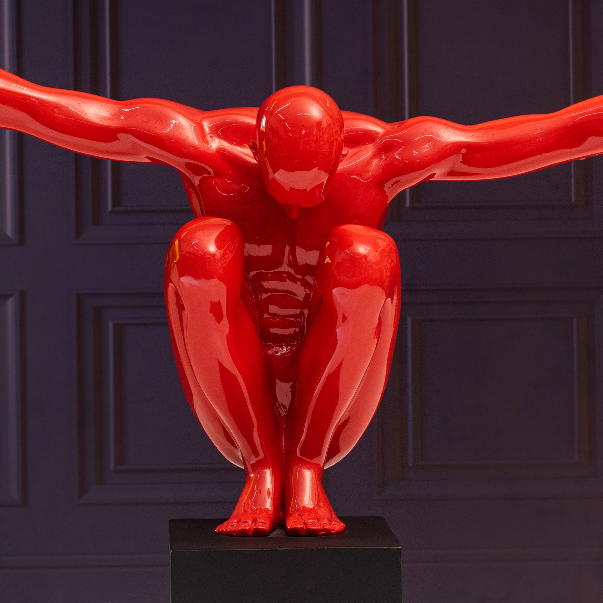 Silent Power In Red Decor