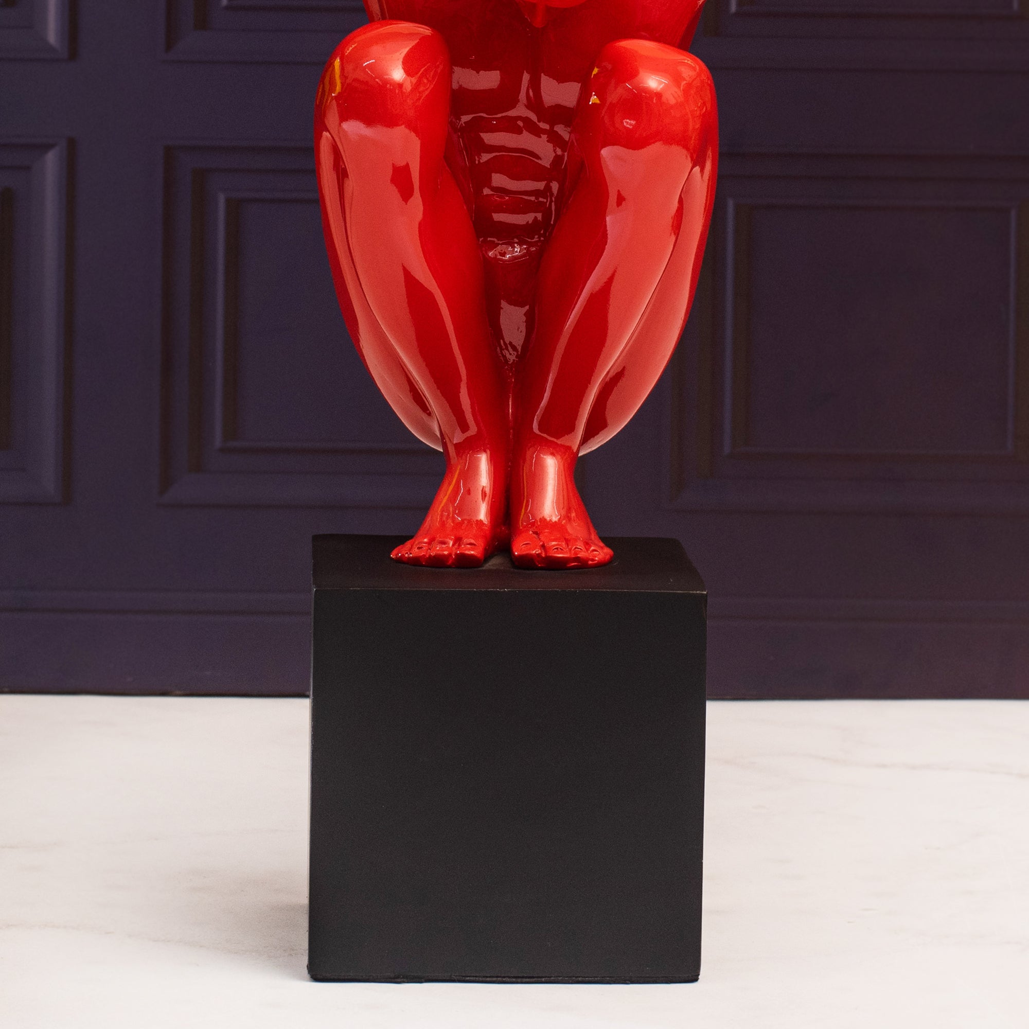 Silent Power In Red Decor