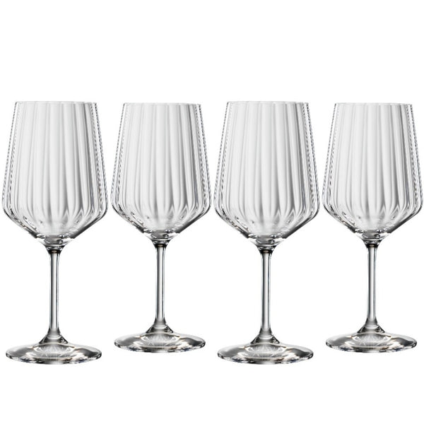CRYSTAL RED WINE GLASS - SET OF 4 - MADE IN GERMANY