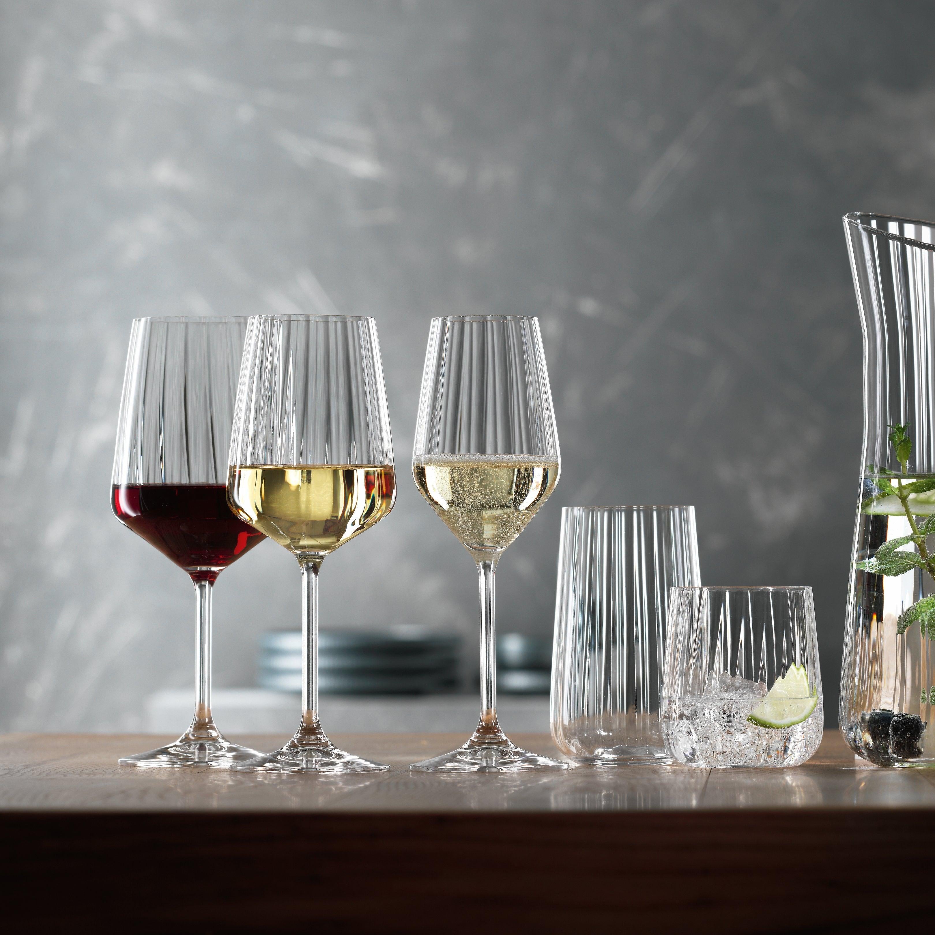 CRYSTAL RED WINE GLASS - SET OF 4 - MADE IN GERMANY - Smokey Cocktail