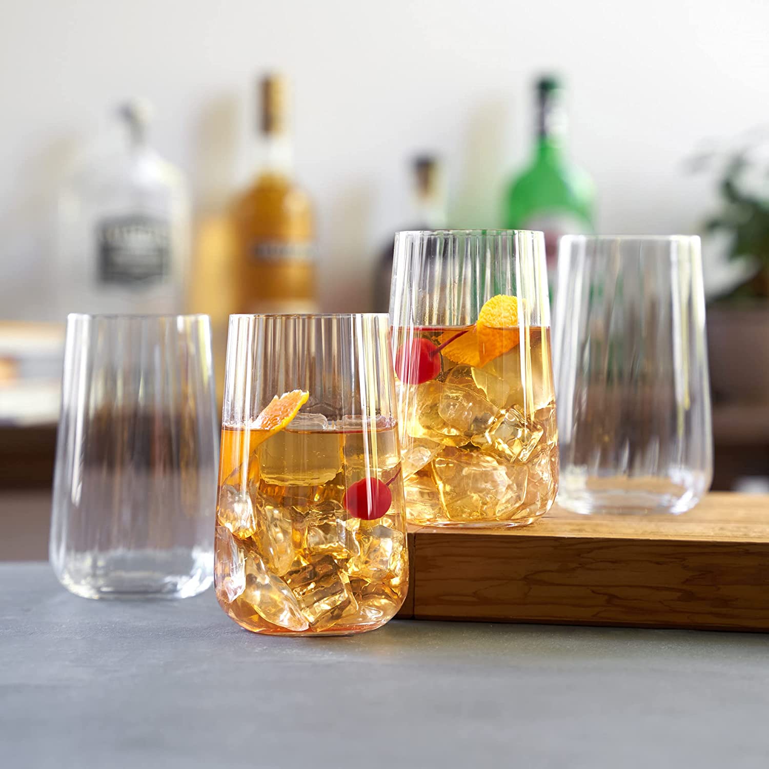 LONGDRINK (lifestyle) CRYSTAL GLASS - SET OF 4 - MADE IN GERMANY