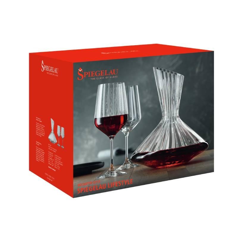LIFESTYLE DECANTER SET OF 3 - MADE IN GERMANY - Smokey Cocktail