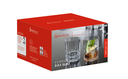 PERFECT CRYSTAL WHISKEY GLASS - SET OF 4 - MADE IN GERMANY - Smokey Cocktail