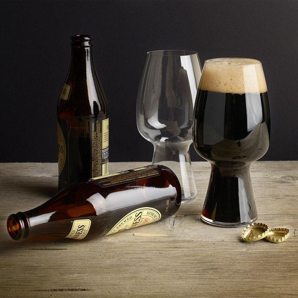 STOUT CRAFT Crystal BEER GLASS - SET OF 4 - MADE IN GERMANY