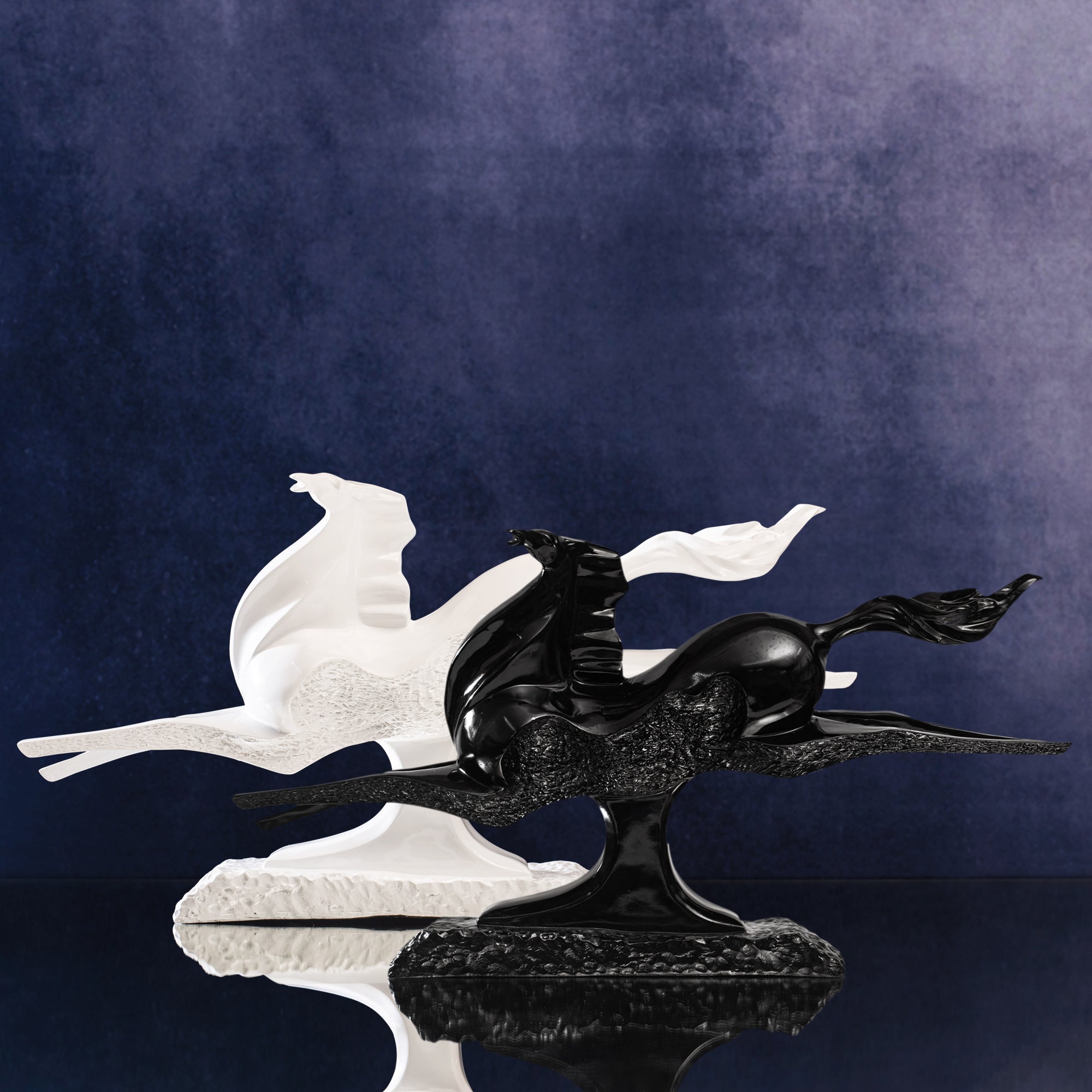 Graceful Running Horse Decor