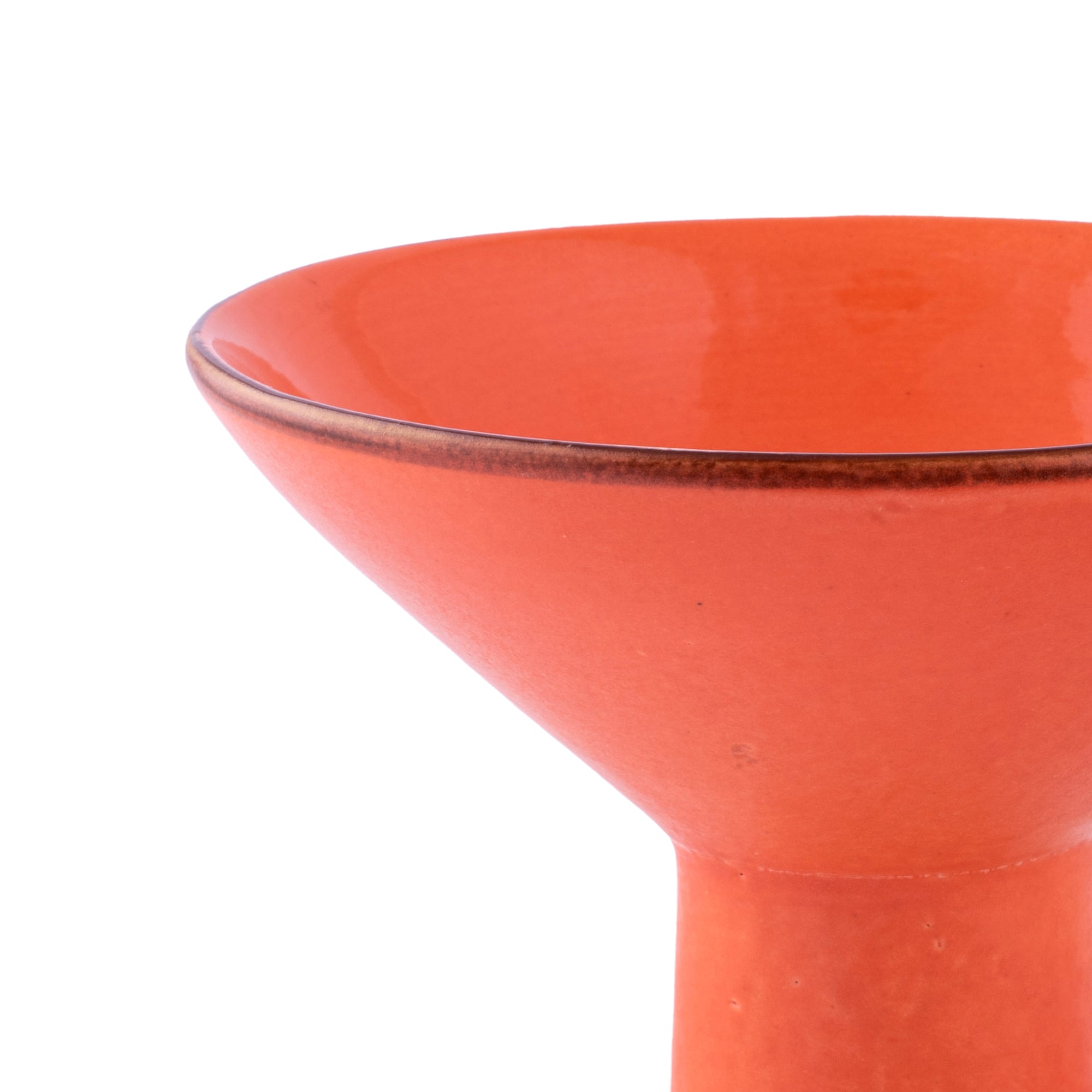 Handcrafted Conical Small Serving Platter