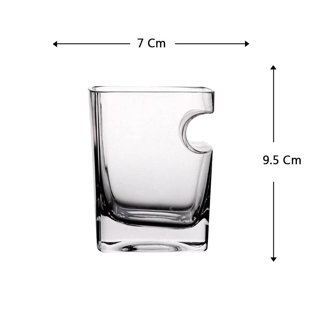 SQUARE WHISKEY GLASS - SET OF 2 - Smokey Cocktail